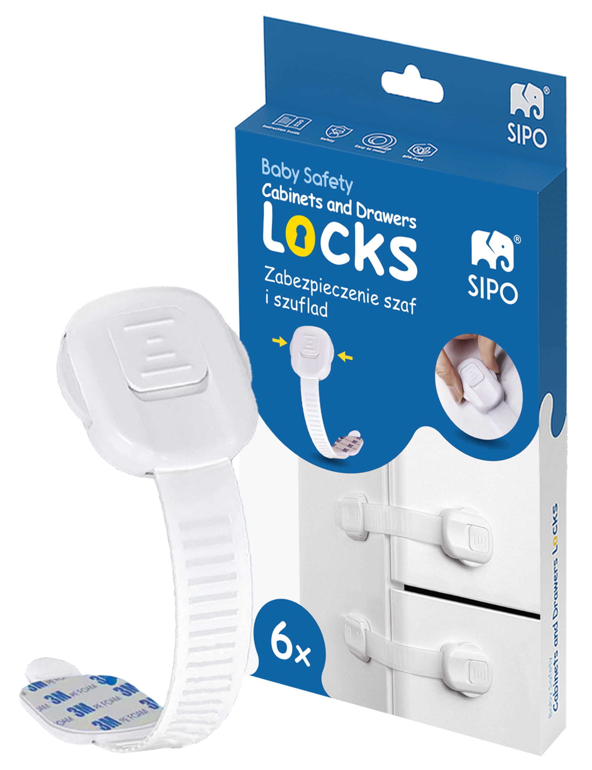 Sipo Kindersicherung Schubladensicherung