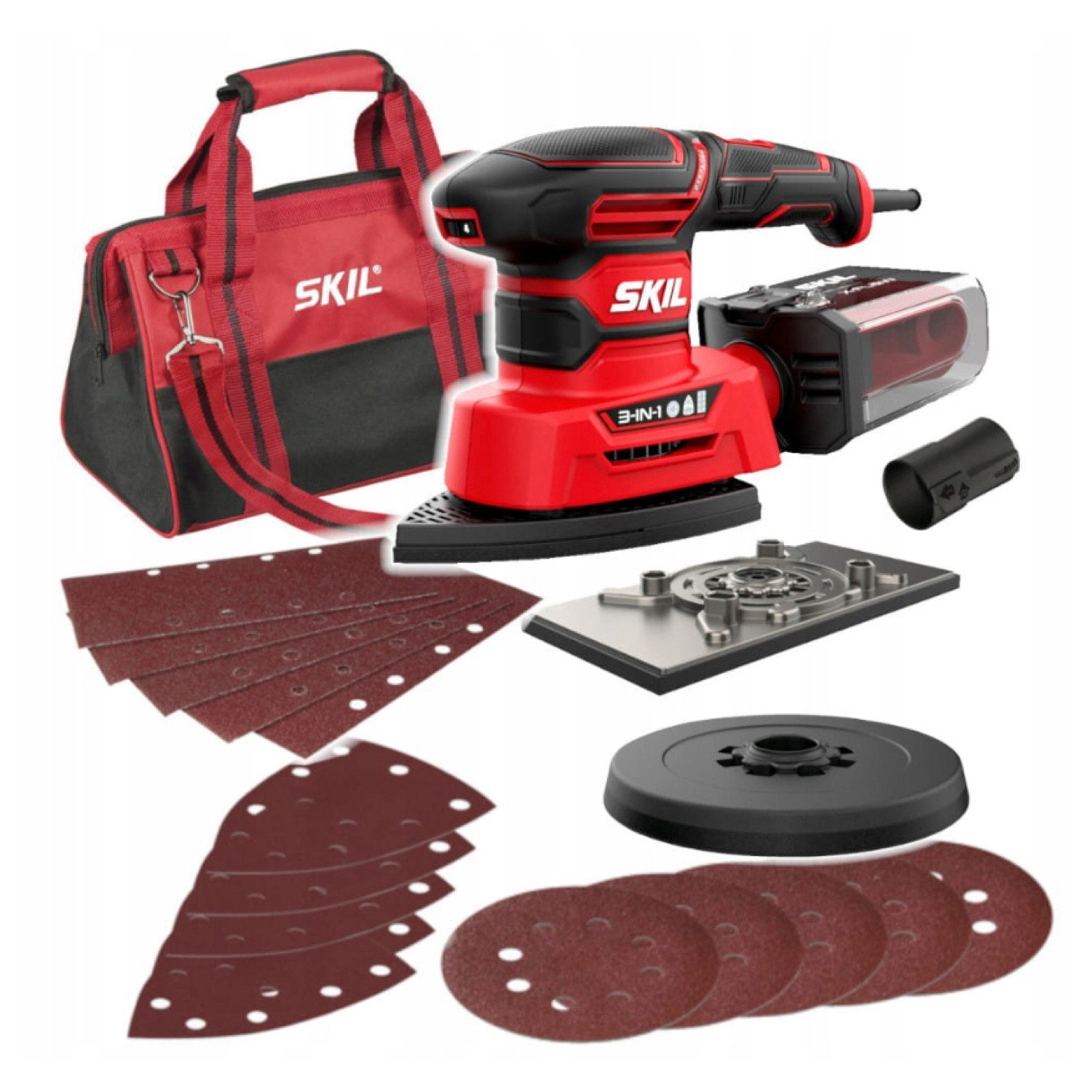 SKIL Akku-Multischleifer SKIL 7280 DA Ponceuse multifonction 250W