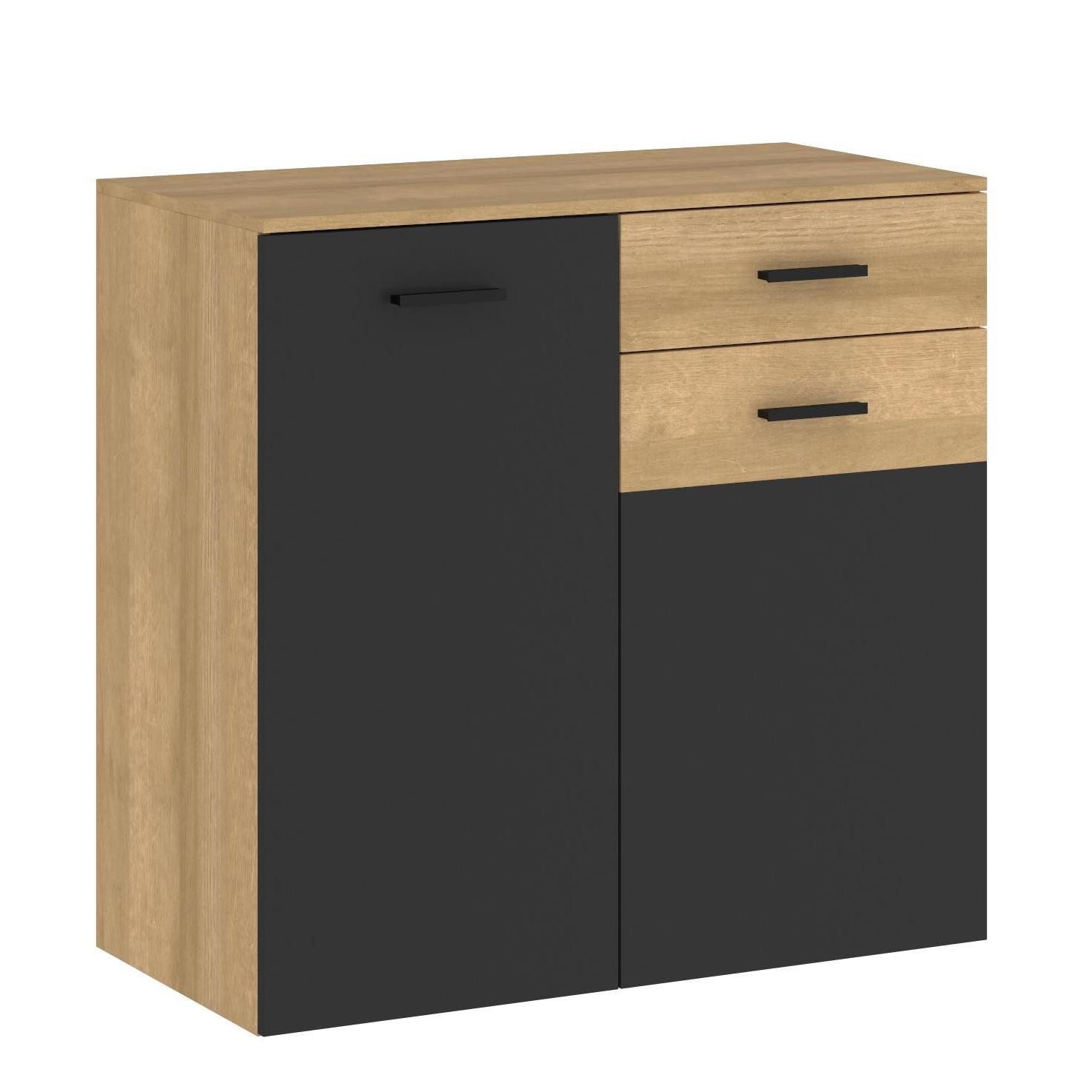 FUFU&GAGA Sideboard Küchenschrankmit 1 Schubladen, DIY günstig online kaufen