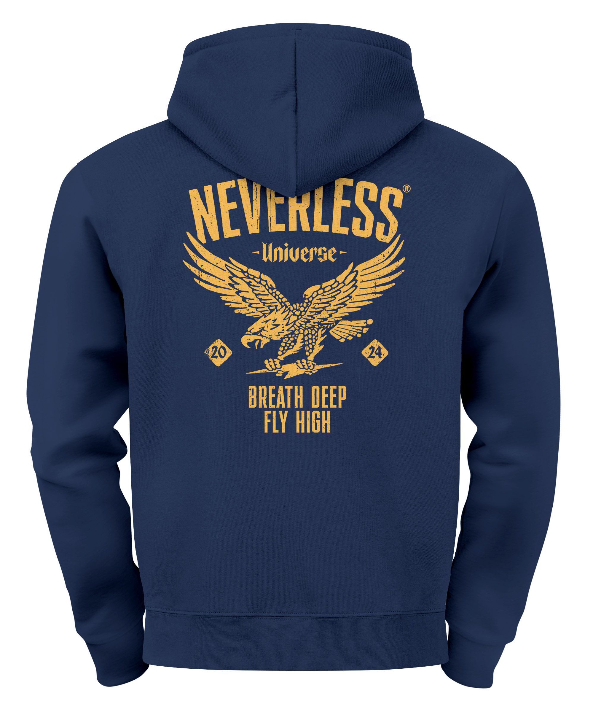 Neverless Hoodie Neverless® Hoodie Backprint Herren günstig online kaufen