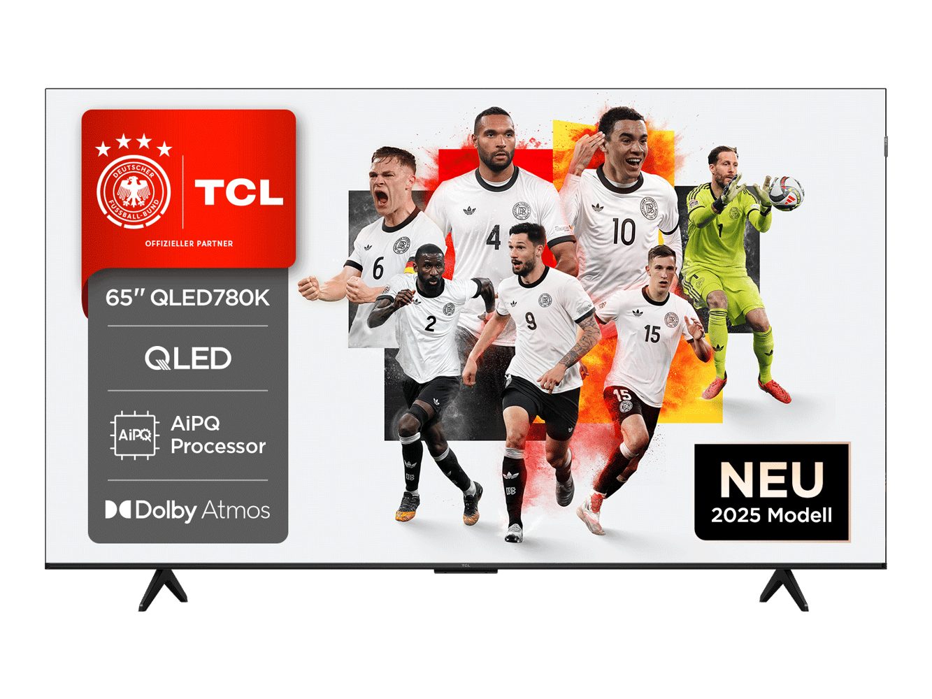 TCL 65QLED780K QLED-Fernseher (65 Zoll, 4K Ultra HD)