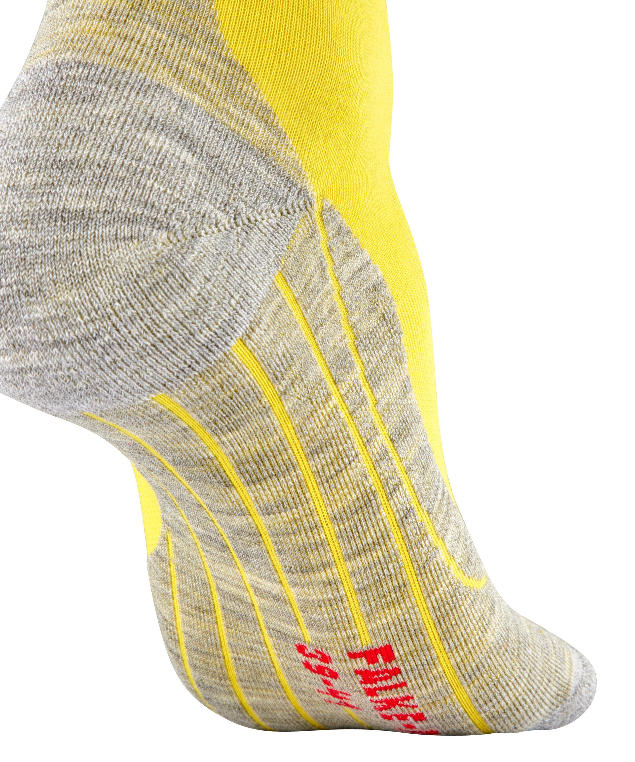 Polsterung sulfur mittlerer (1084) Laufsocken (1-Paar) Endurance leichte FALKE RU4 Short mit Laufsocke