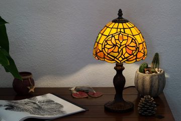 BIRENDY Stehlampe Tischlampe Tiffany Mosaik Muster Ti153 Motiv Lampe Dekorationslampe