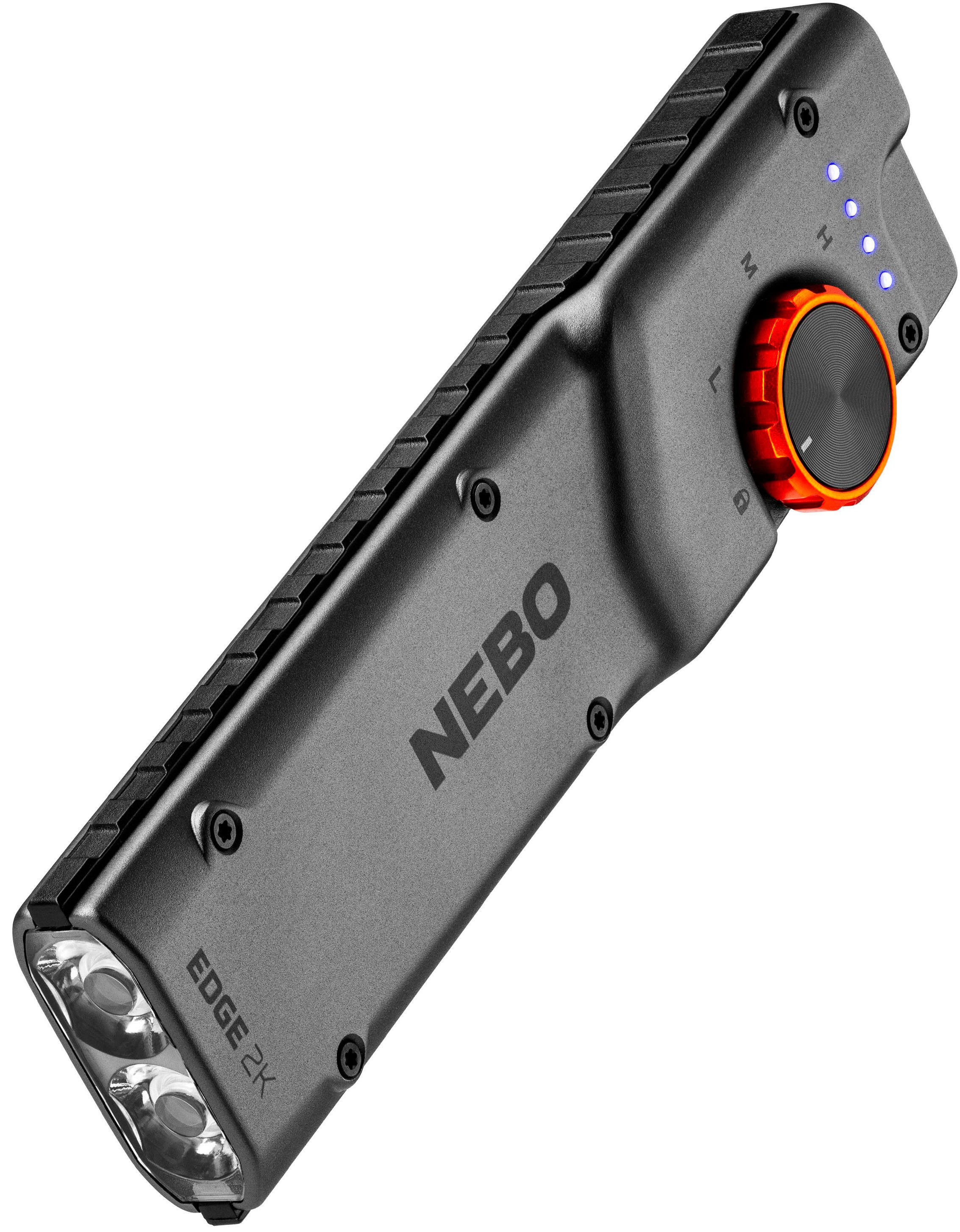 NEBO LED Taschenlampe Nebo EDGE 2K (Set, 2-St., Taschenlampe inkl. Ladekabel)