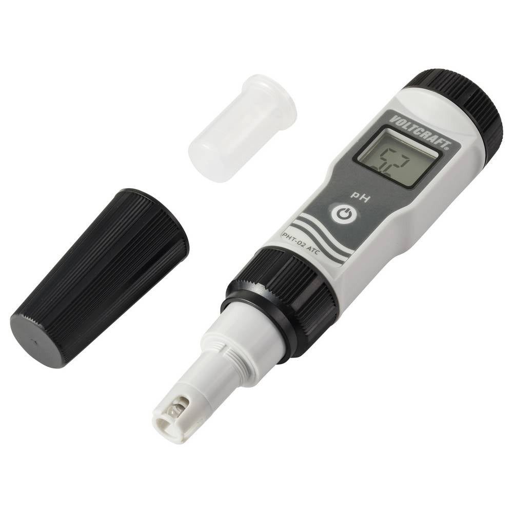 VOLTCRAFT Wasserzähler pH-Messstick PHT-02 ATC