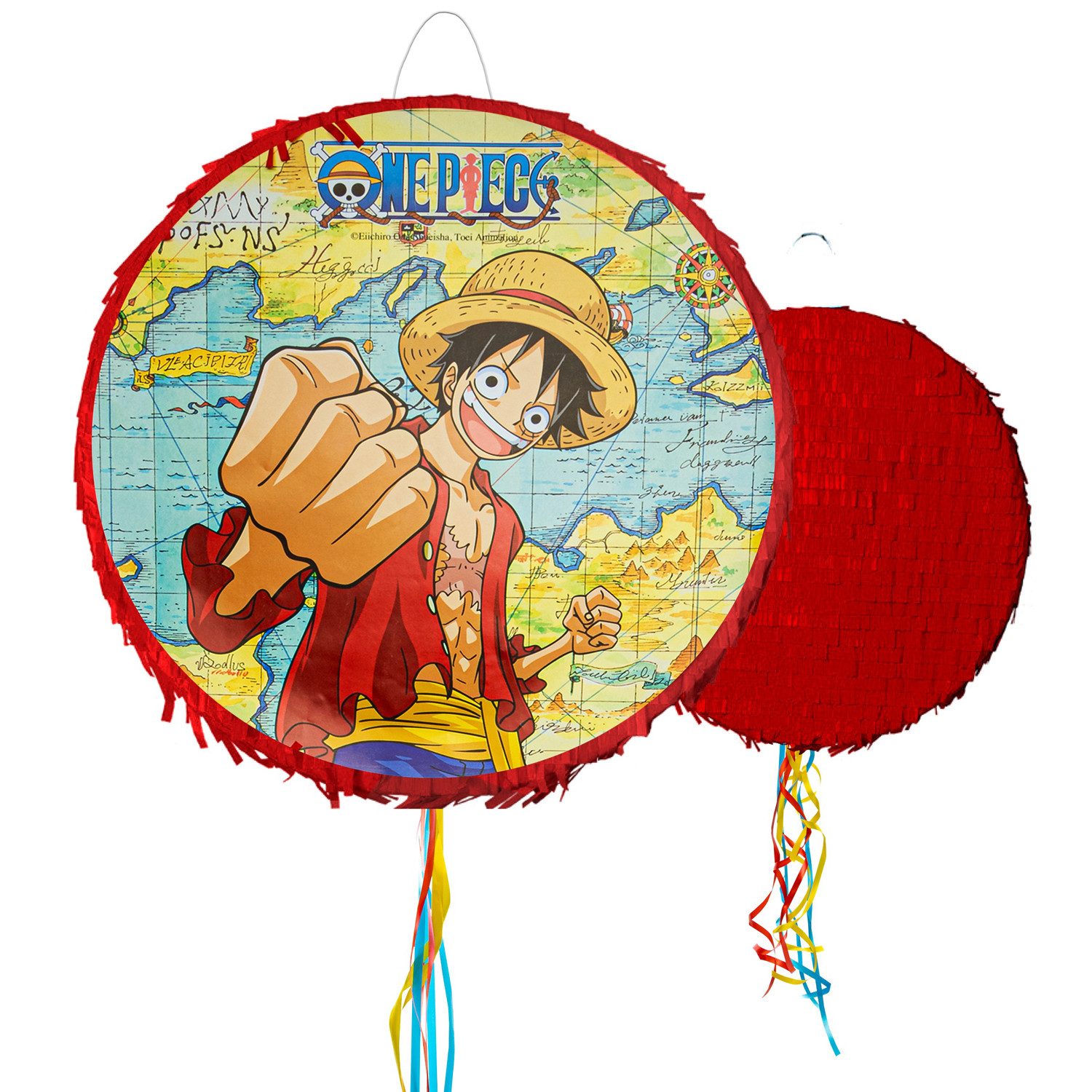 CHAKS Pinata One Piece Pinata 40 cm Party Deko