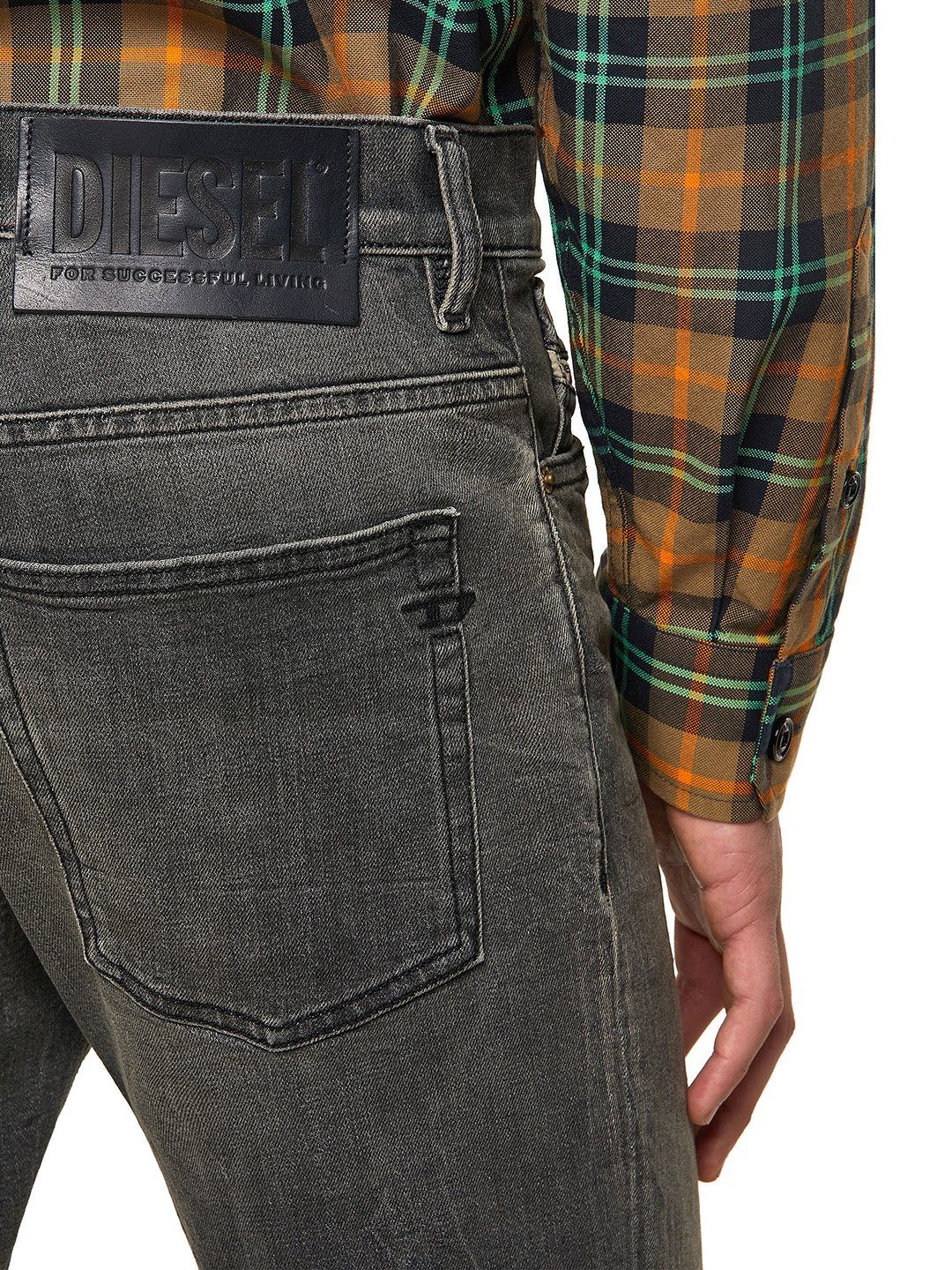 Diesel Tapered-fit-Jeans D-Fining 09A73 Stretch Regular - Hose