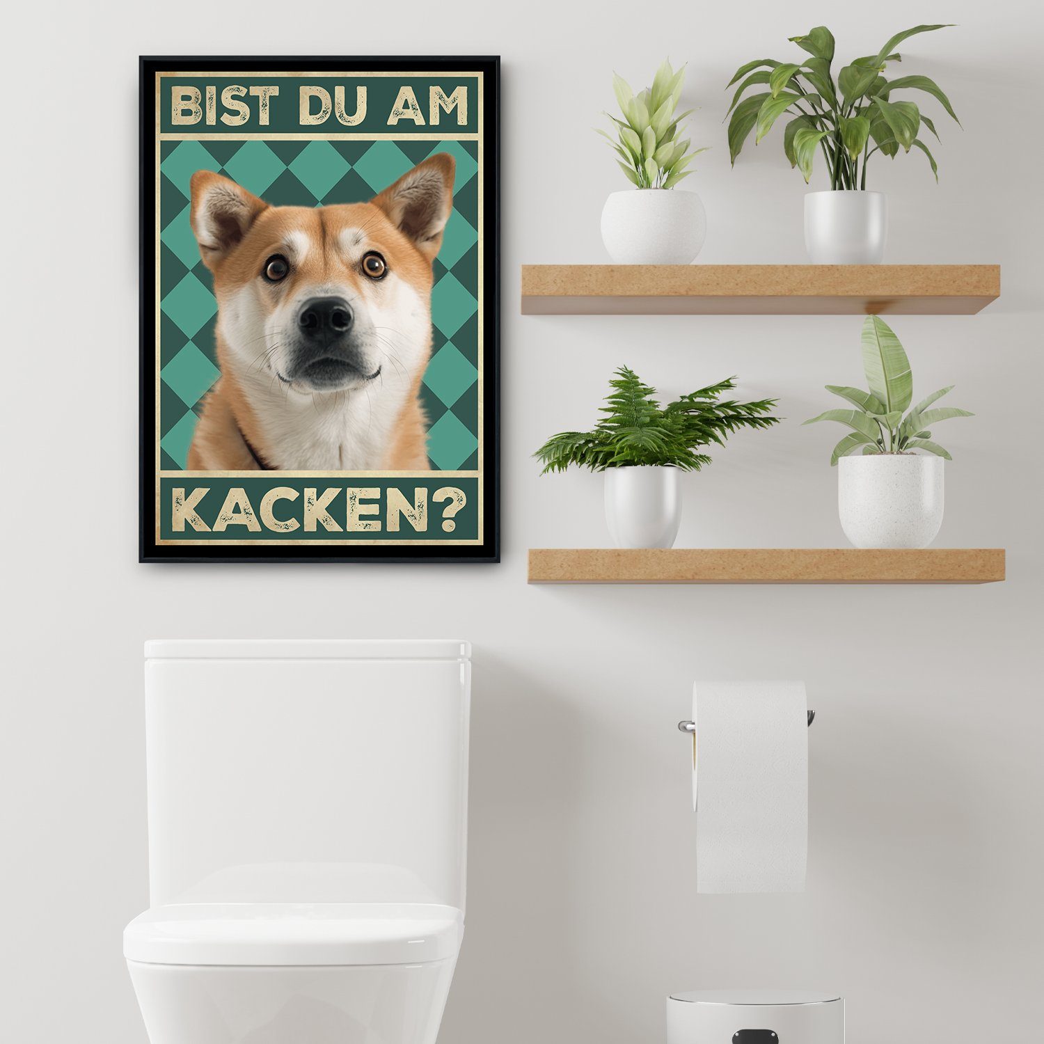Tigerlino Poster Bist du am Kacken? günstig online kaufen