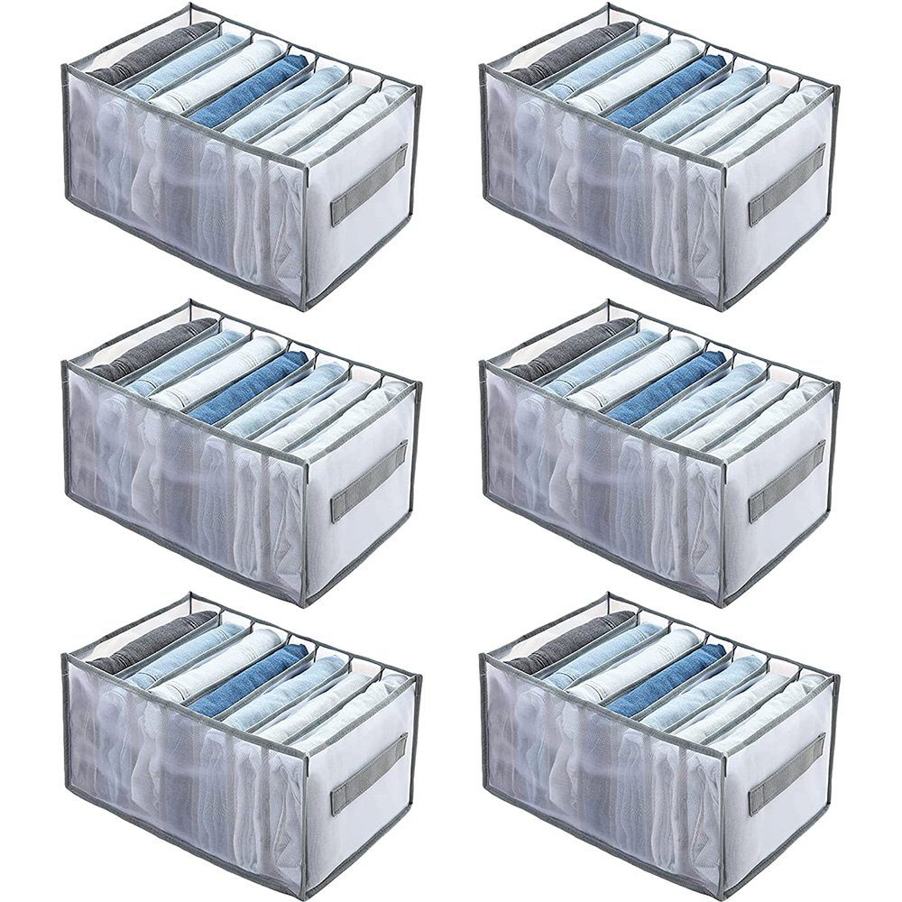 zggzerg Aufbewahrungsbox Kleiderschrank Ordnungssystem für Jeans Hosen, 36x günstig online kaufen