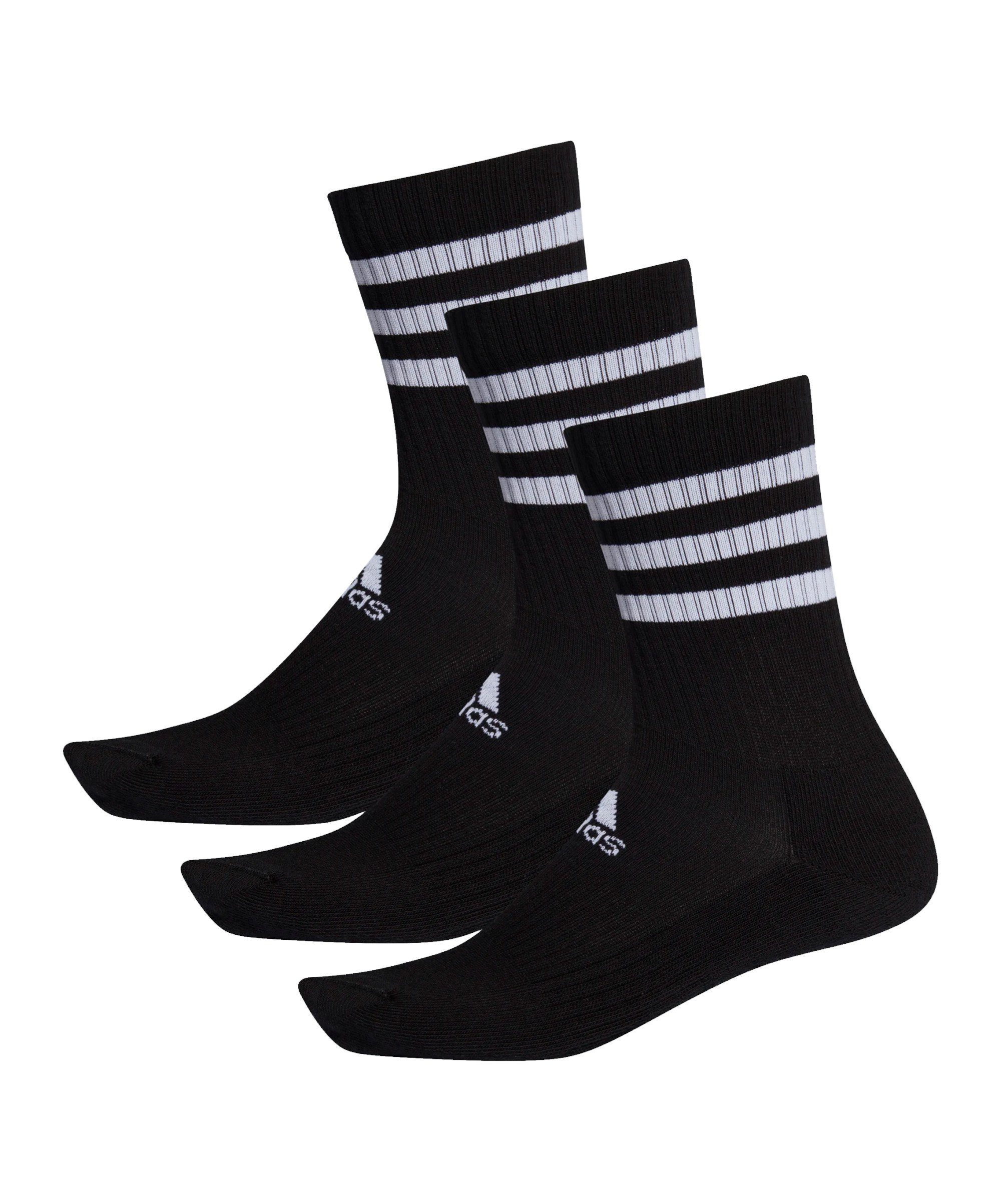 adidas Performance Freizeitsocken adidas Performance 3S Носки Weiß Freizeitsocken Baumwolle