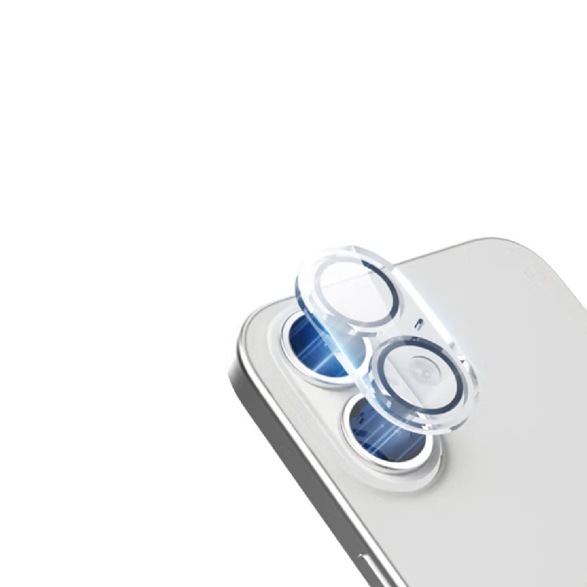 Ventarent Kameraschutzglas Pro Kameraschutz Linse Camera Glas für iPhone 16 für iPhone 16, iPhone 16 Plus, Kamera Schutz, 1 Stück, Transparent, Stoßschutz, Smartphone