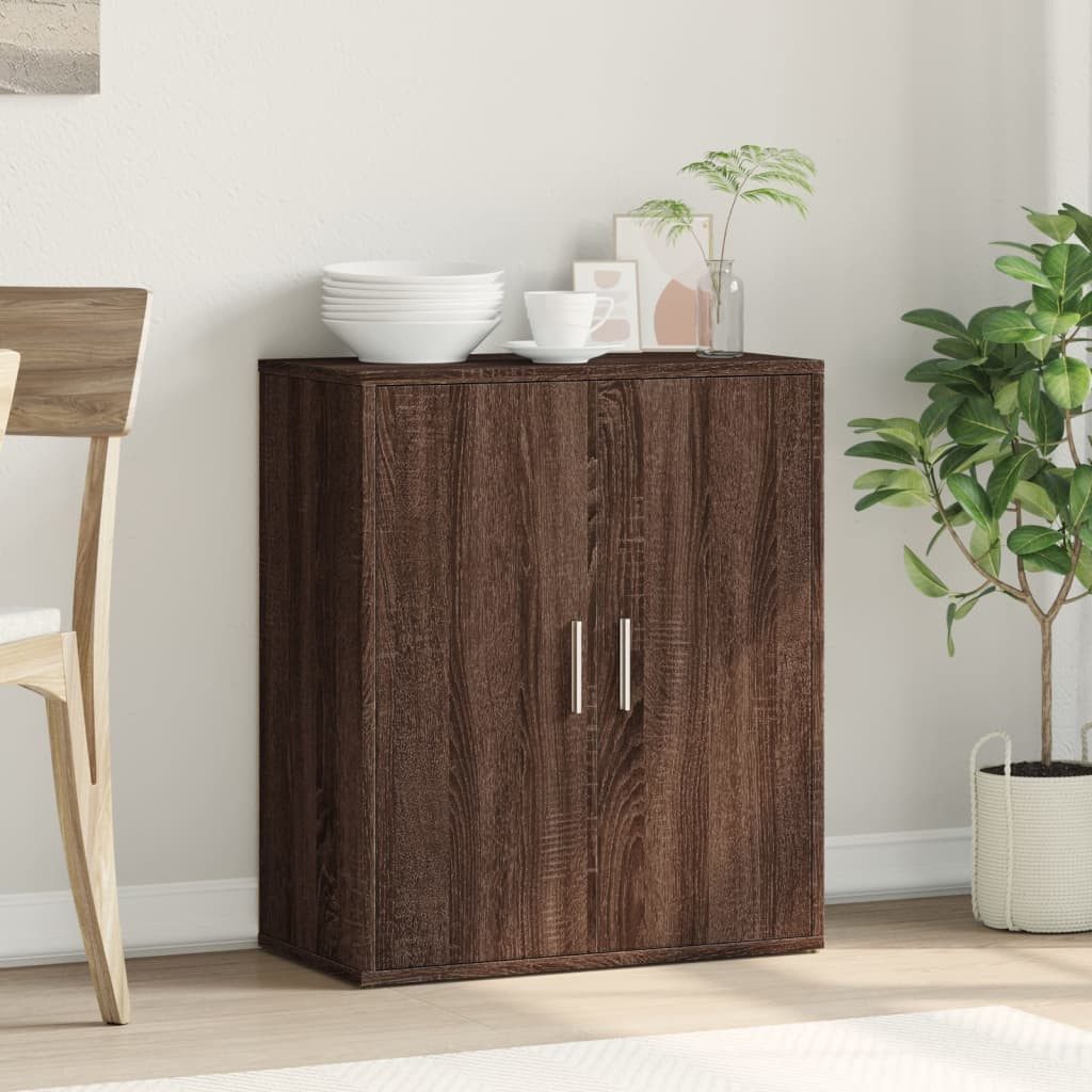 vidaXL Sideboard Sideboard Braun Eiche-Optik 60x31x70 günstig online kaufen