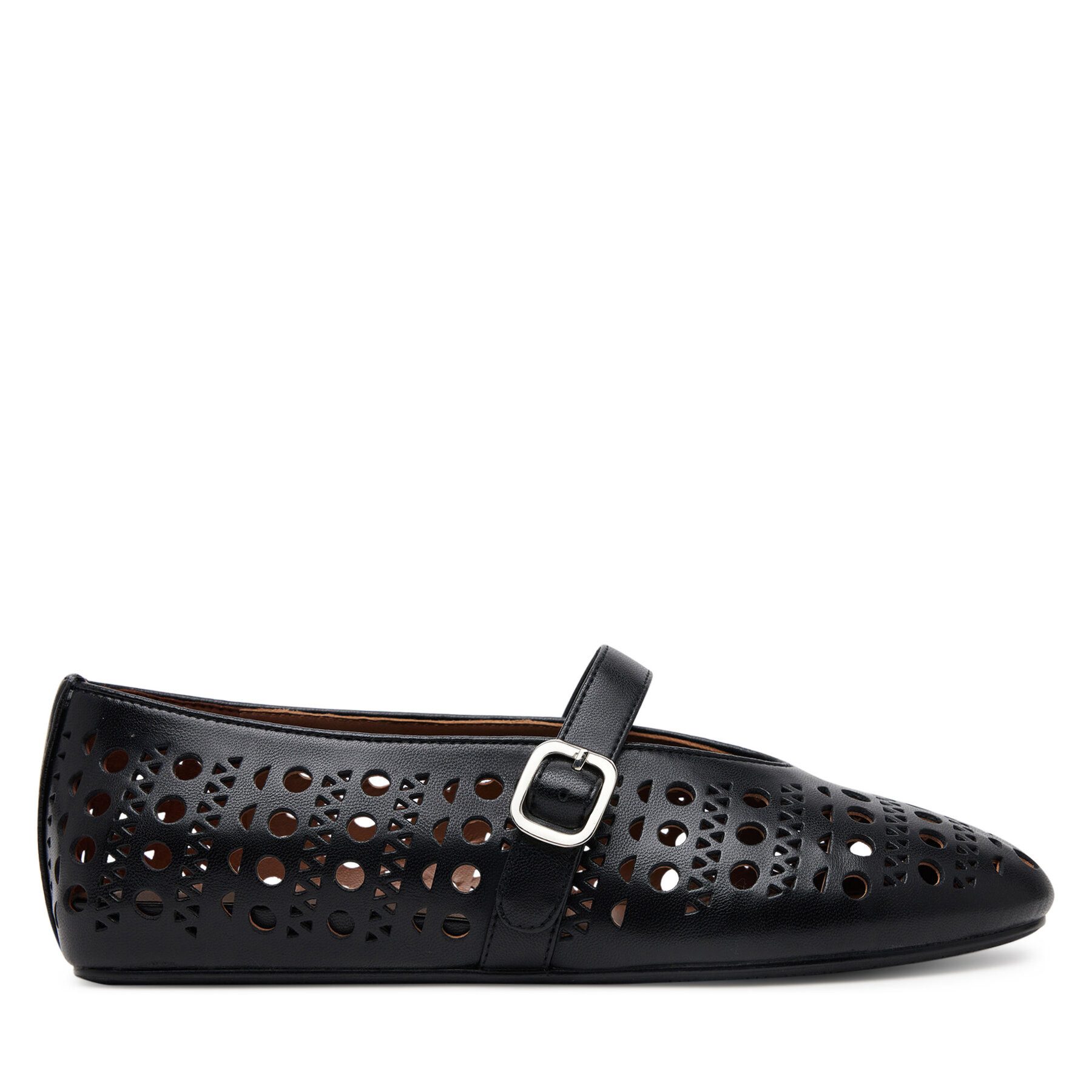 Badura Badura Frauen-Ballerinas Schwarze ELAN-SLT24067P-55 Ballerina