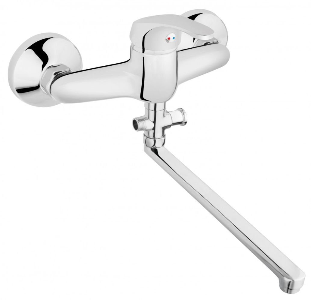Ferro Wannenarmatur Basic Badewannenarmatur, Brauseanschluss langer günstig online kaufen
