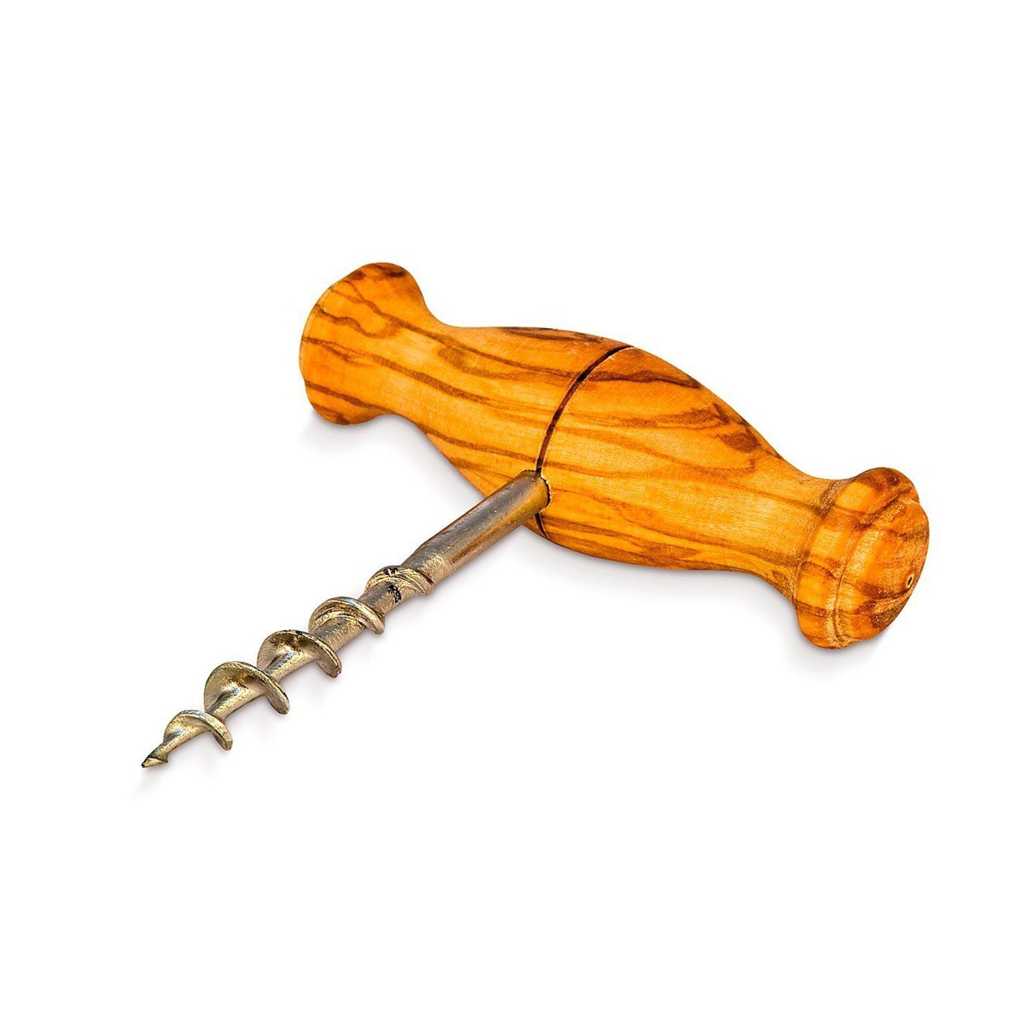 Flaschenöffner Korkenzieher aus Holz, Weinflaschenöffner