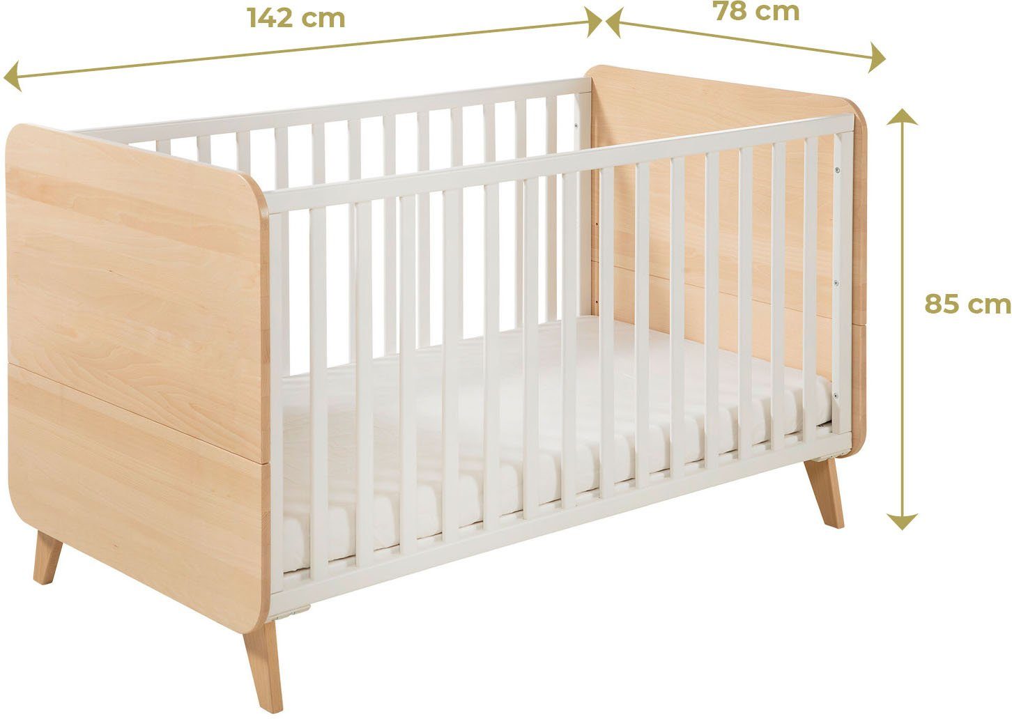 Geuther Babybett »Traumwald«, Made in Germany-HomeTrends