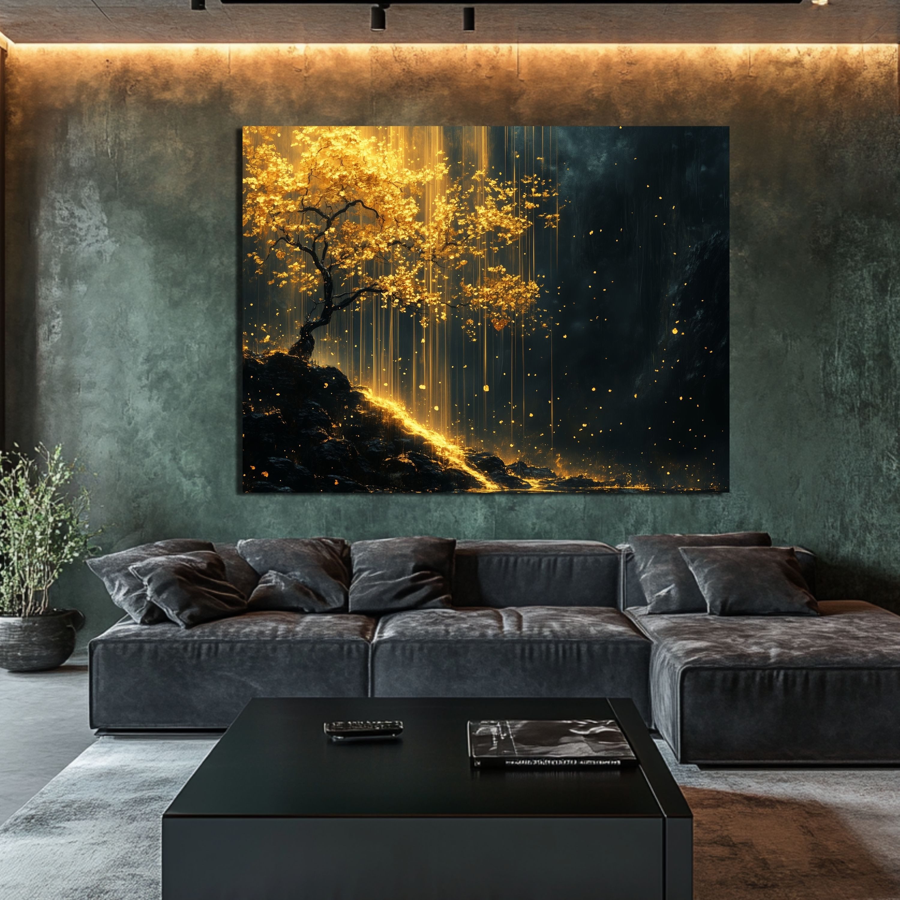 DARO Design Leinwandbild Modern Abstrakt Wandbilder günstig online kaufen