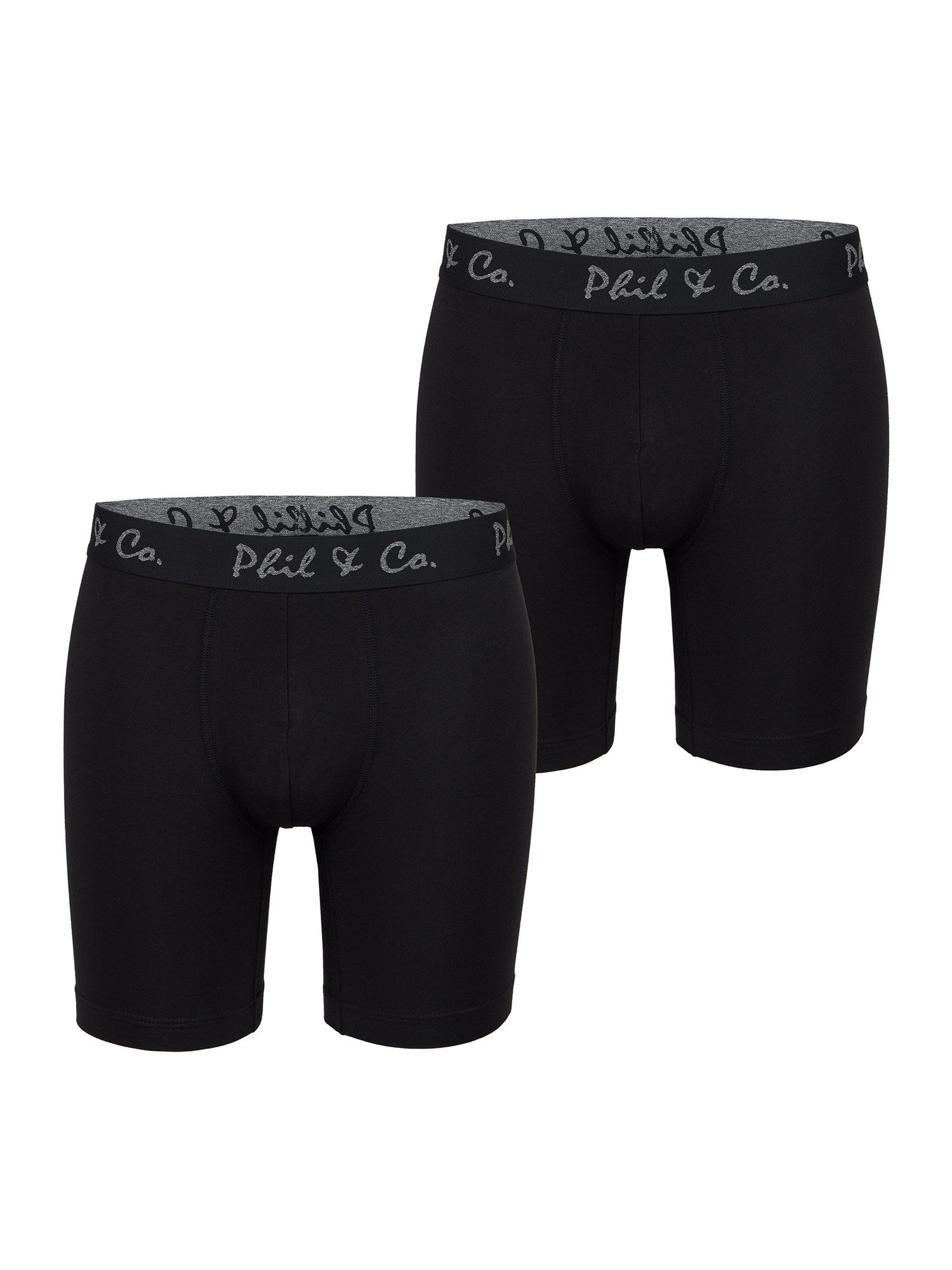 Phil & Co. Langer Boxer Long Boxer Briefs (2-St) Retroshorts - langes Bein günstig online kaufen