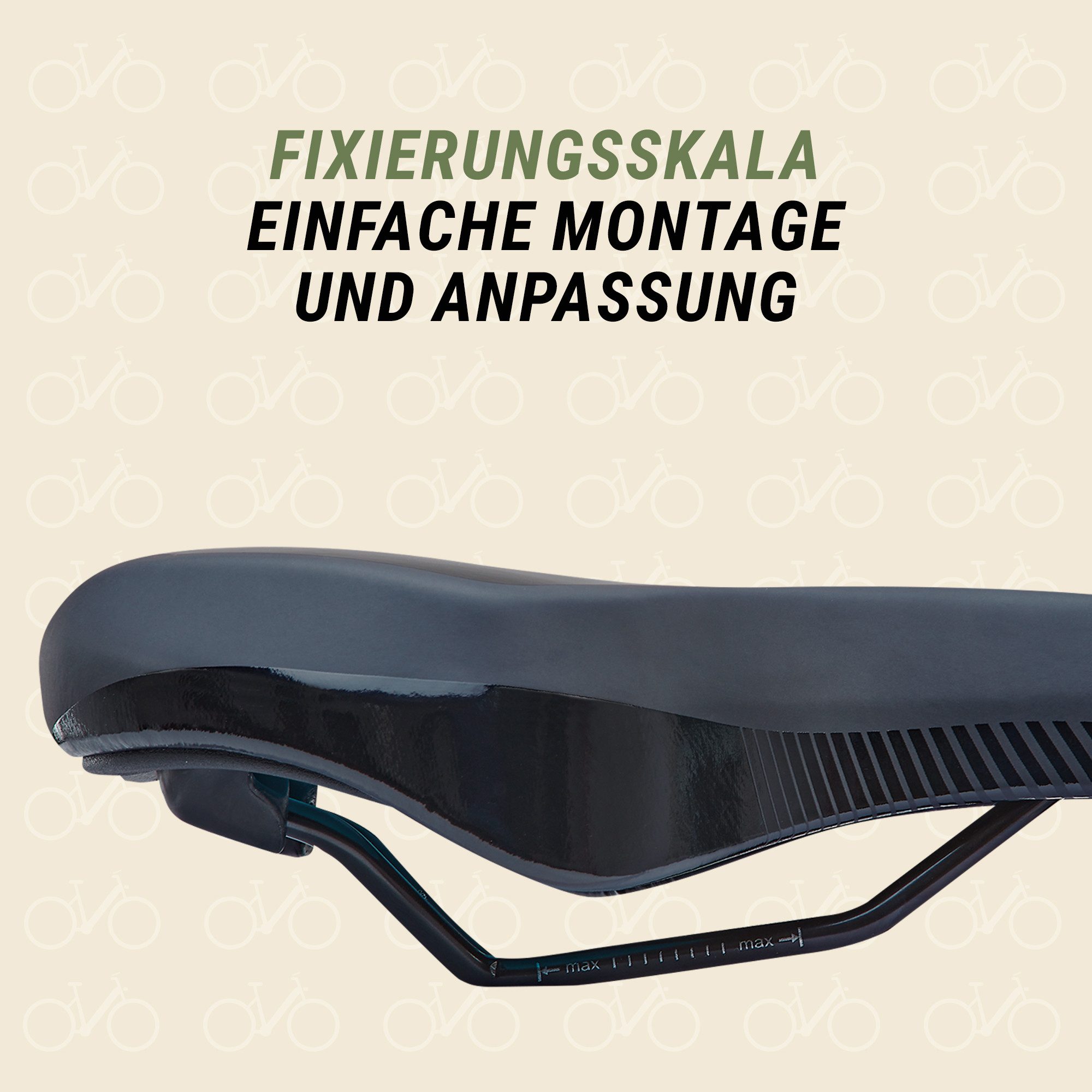 Prophete Fahrradsattel Citysattel – Bild 5 von 5