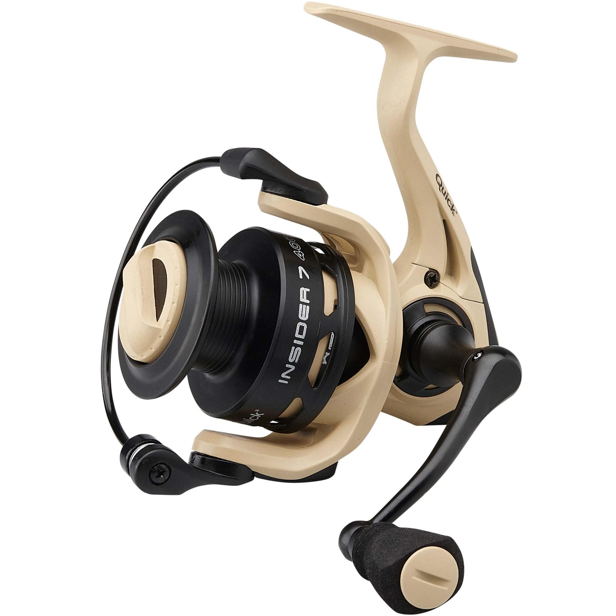 DAM Fishing Spinnrolle Quick Insider 7 FD 6+1BB Spinnrolle Frontbremsrolle), CNC-gefrästen Griff