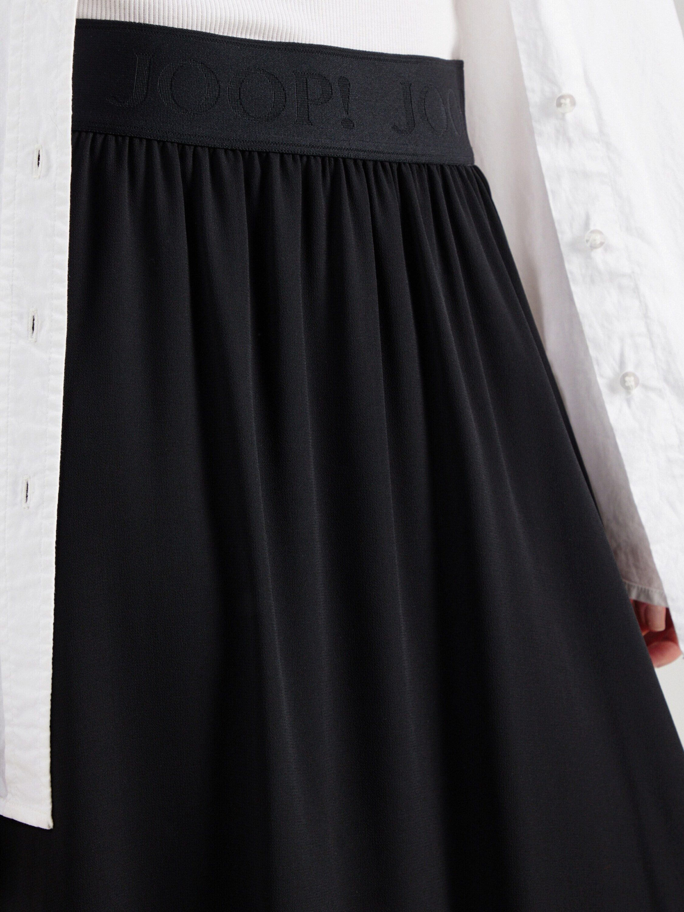 JOOP! A-Linien-Rock Schirin (1-tlg) Drapiert/gerafft