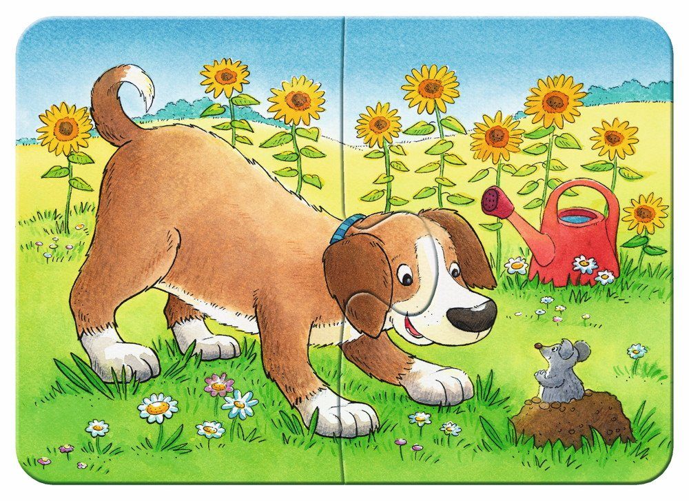 Ravensburger Puzzle 2, 4, 6, 8 Teile my first puzzles Niedliche Haustiere 0 günstig online kaufen