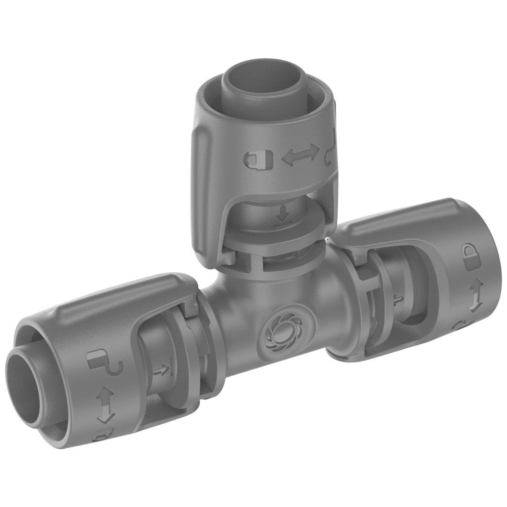 GARDENA Bewässerungsbrause GARDENA Micro-Drip System 13201-20 T-Stück 13 mm (1/2) Ø