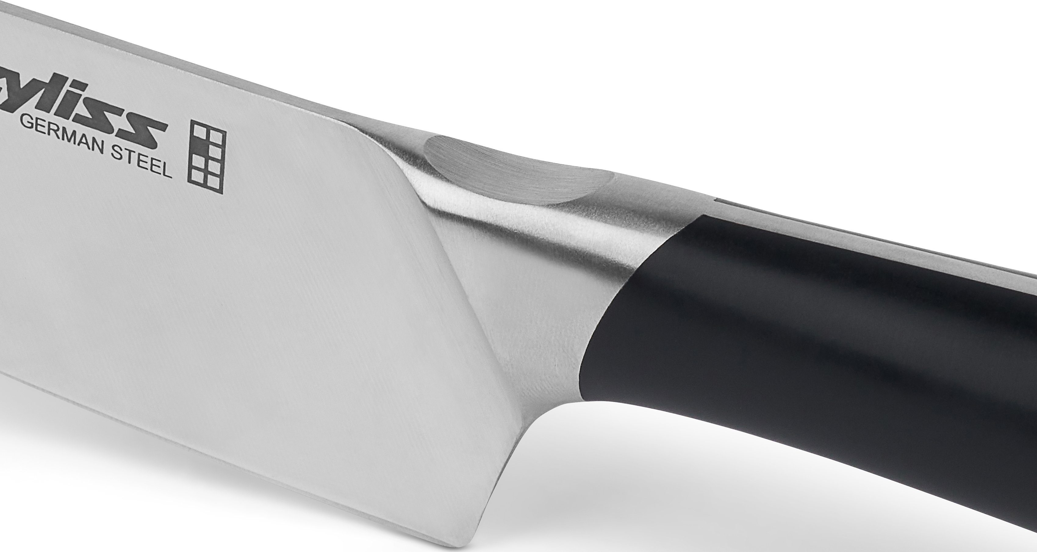 geformt Messer-Set Deutscher langlebig, Comfort Edelstahl, (2-tlg), zyliss Pro ergonomisch