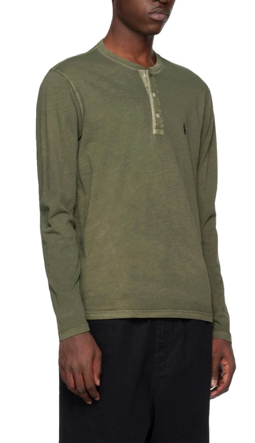 Polo Ralph Lauren Longsleeve Herren Featherweight Mesh Henley Shirt Sofortige Authentifizierung über das Ralph Lauren-System möglich