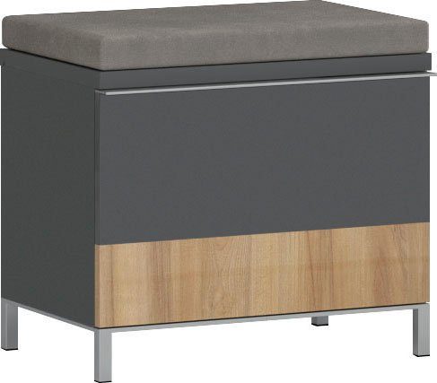 OTTO home Schuhbank Onyx (H/B/T):50,5/55,6/35,2cm), mit Sitzkissen