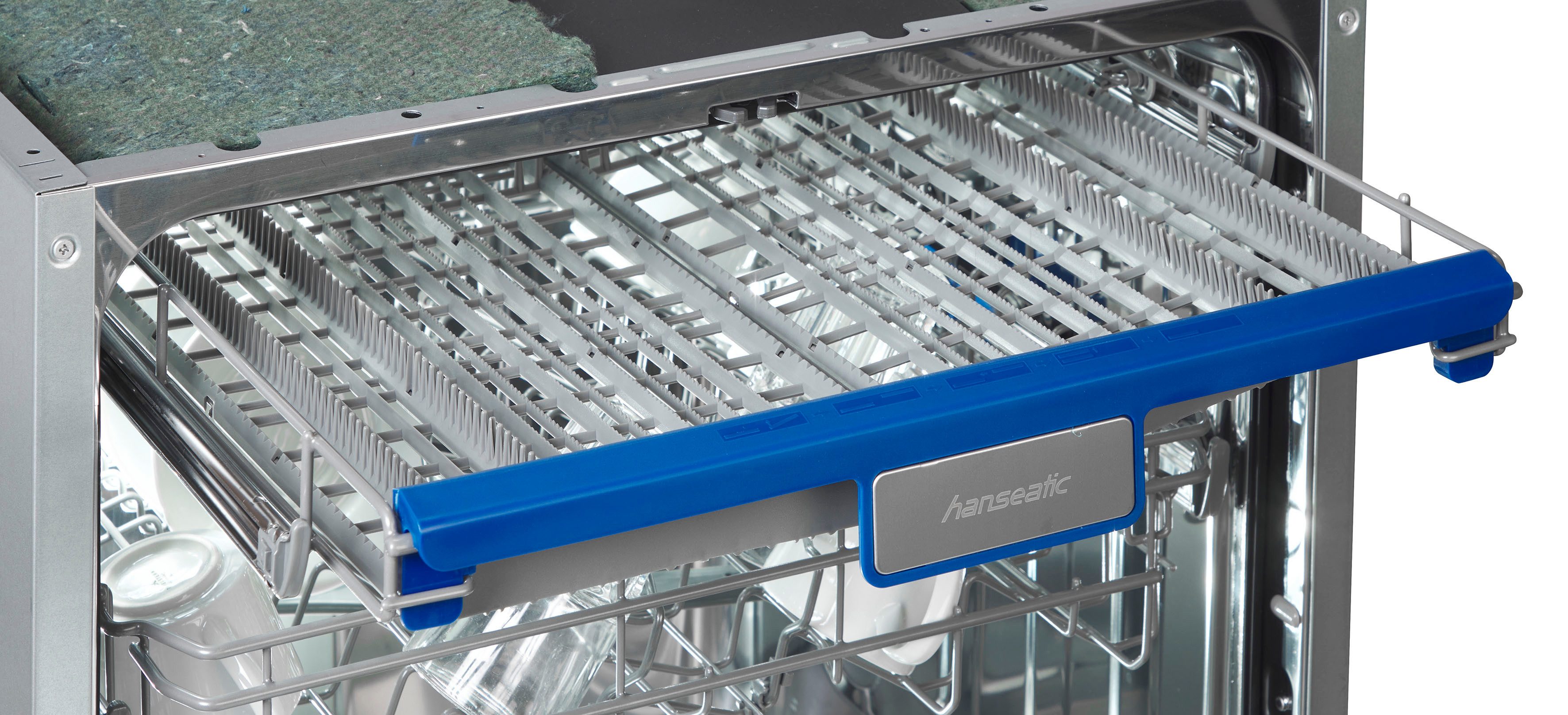 Hanseatic vollintegrierbarer Geschirrspüler HGVI6082D14J7713GS, 14 Maßgedecke, Platz für 14 Maßgedecke, mit acht Programmen, mit Turbo-Funktion