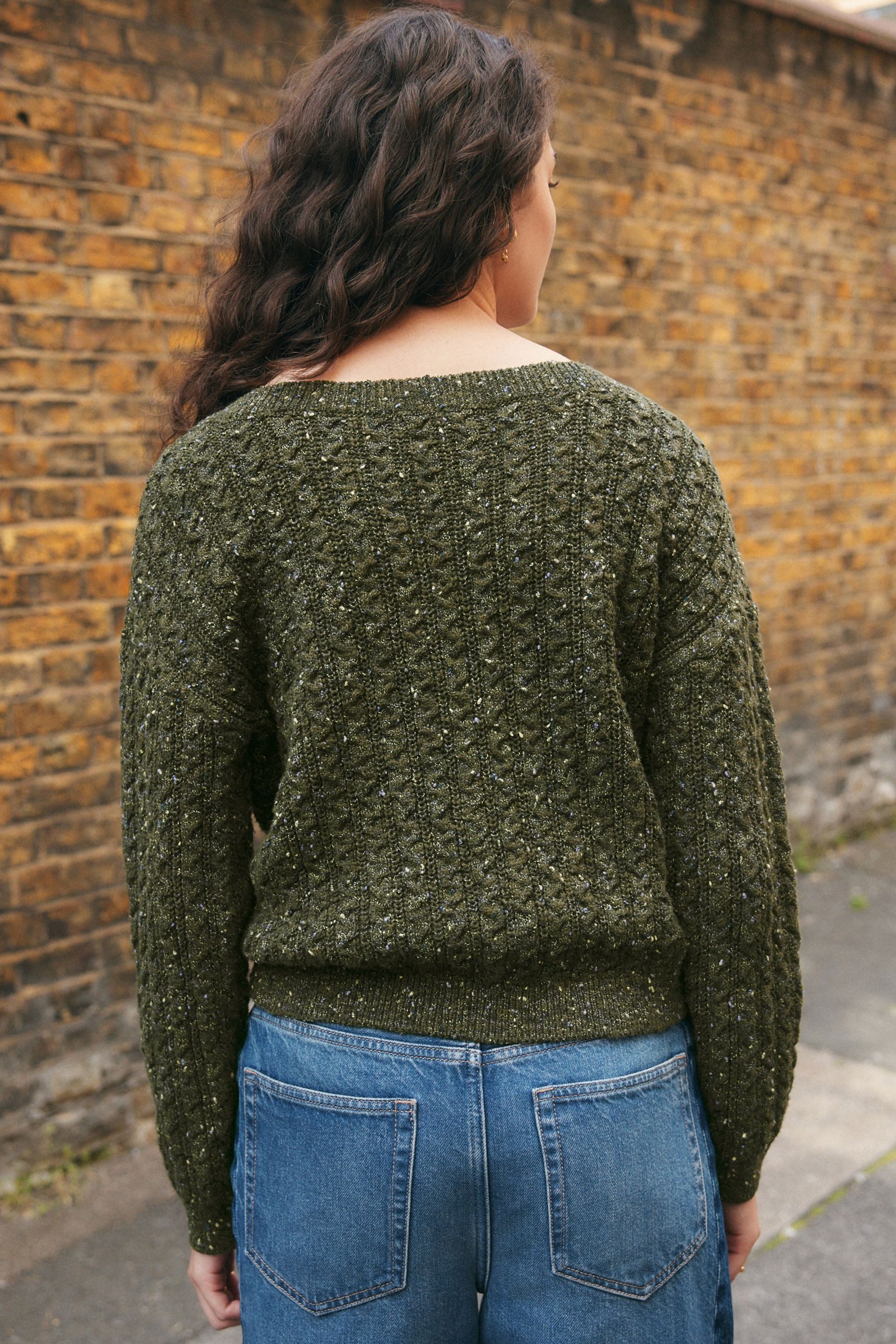 Next Strickpullover Strickpulli mit Zopfmuster und U-Boot-Ausschnitt (1-tlg günstig online kaufen