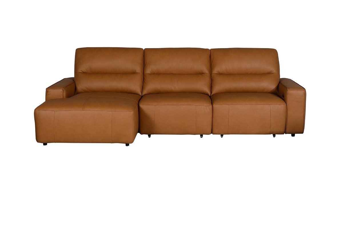 KAWOLA Big-Sofa DORI, Couch Leder motorischer günstig online kaufen
