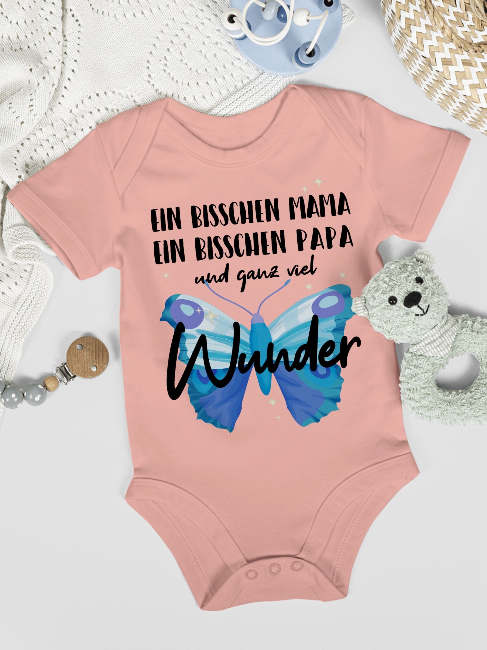 Wunder Shirtbody Ganz viel 3 Mädchen Shirtracer Junge Baby Babyrosa & Strampler