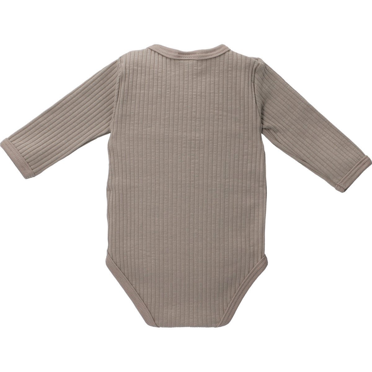 Makoma Langarmwickelbody Ripp Unisex Kinder (1-tlg) Langarm Einteiler, Body, Longsleeve-Body, Bodysuit, Stretchbody