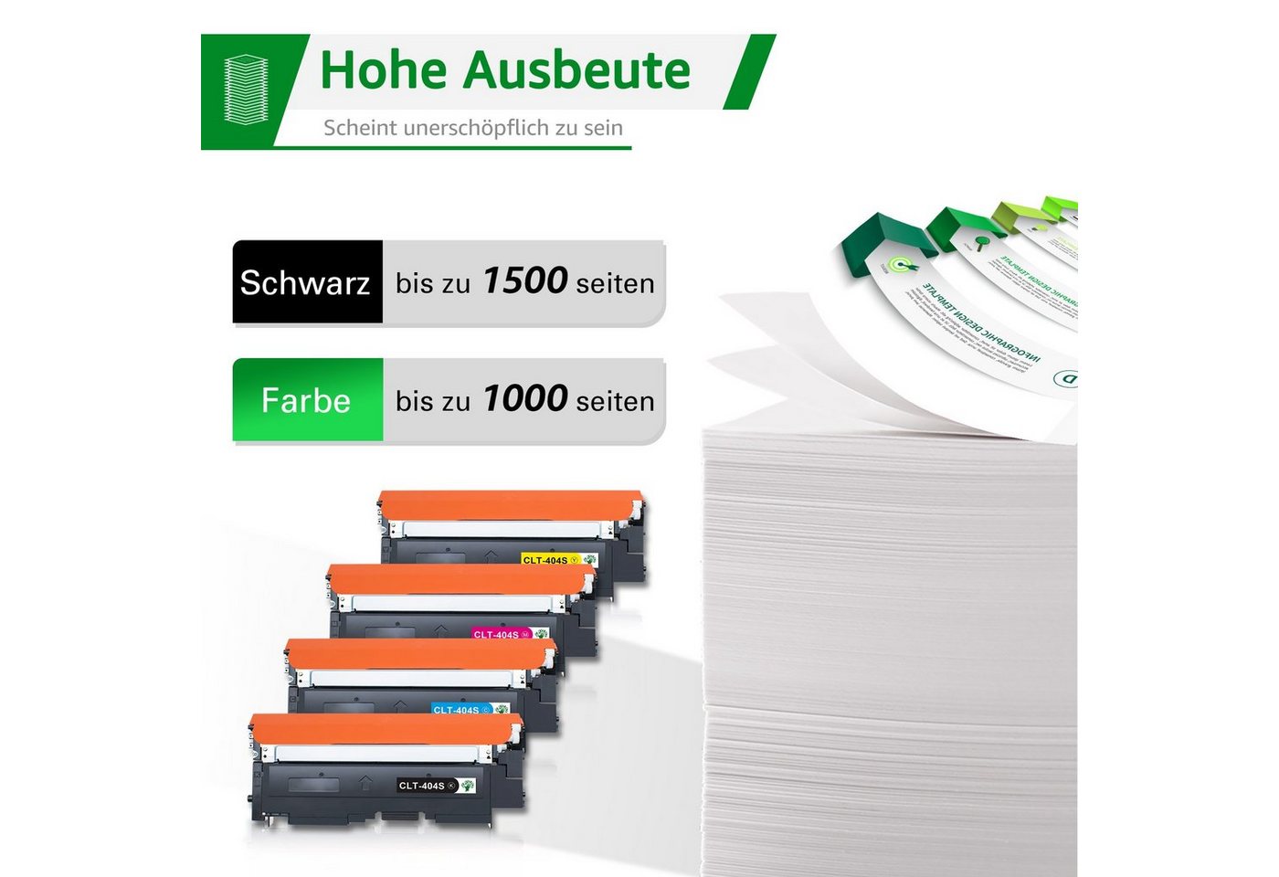 Thumbnail - Greensky Tonerkartusche CLT-404 CLT-P404C Multipack für SAMSUNG Xpress