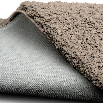 Hochflor-Teppich »Shaggy-Teppich Prestige Sand, Erhältlich in 5 Farben, Teppich, Teppichläufer«, Floordirekt, rechteckig, Höhe 30 mm, Extra flauschig