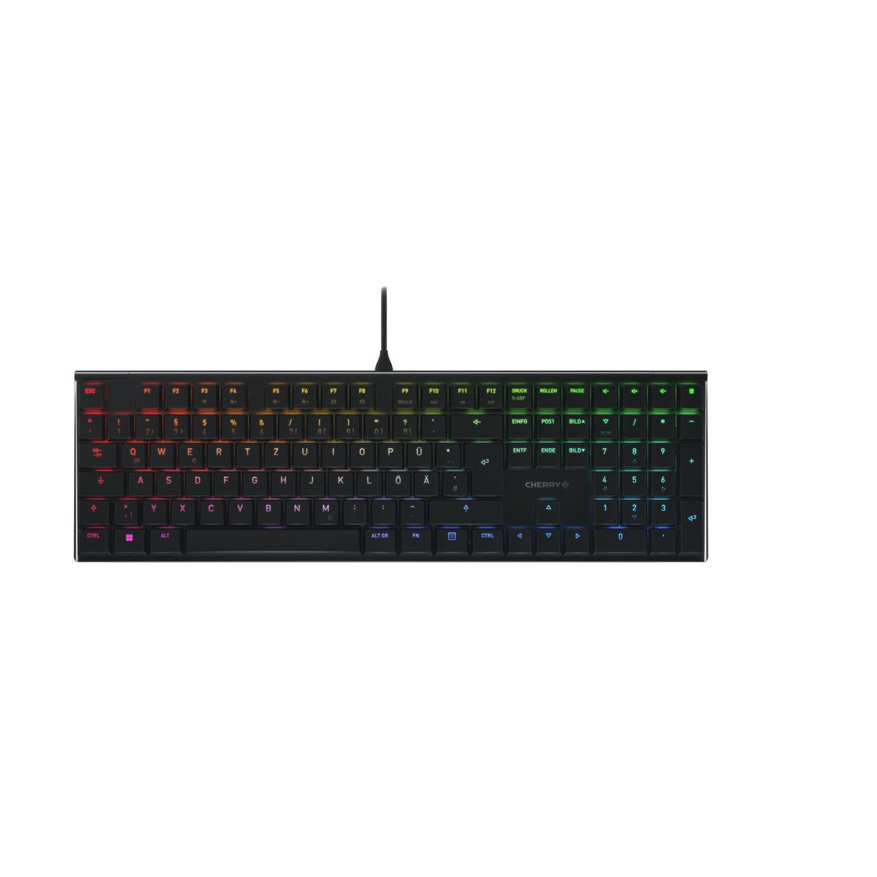 Cherry MX 10.0N RGB Gaming-Tastatur (MX Low Profile Speed)