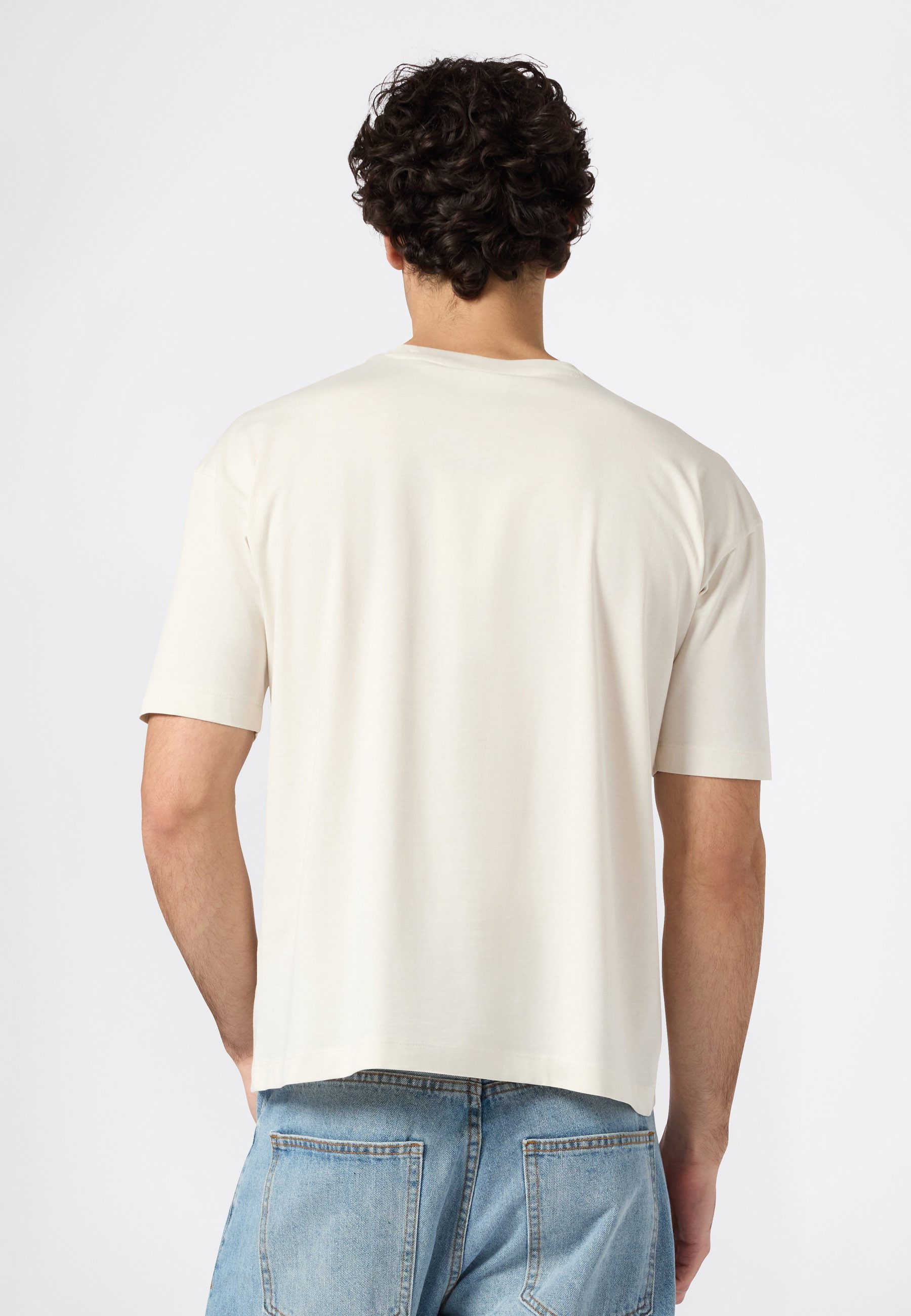Champion T-Shirt Kurzarm, mit Rundhalsausschnitt, aus Baumwolle