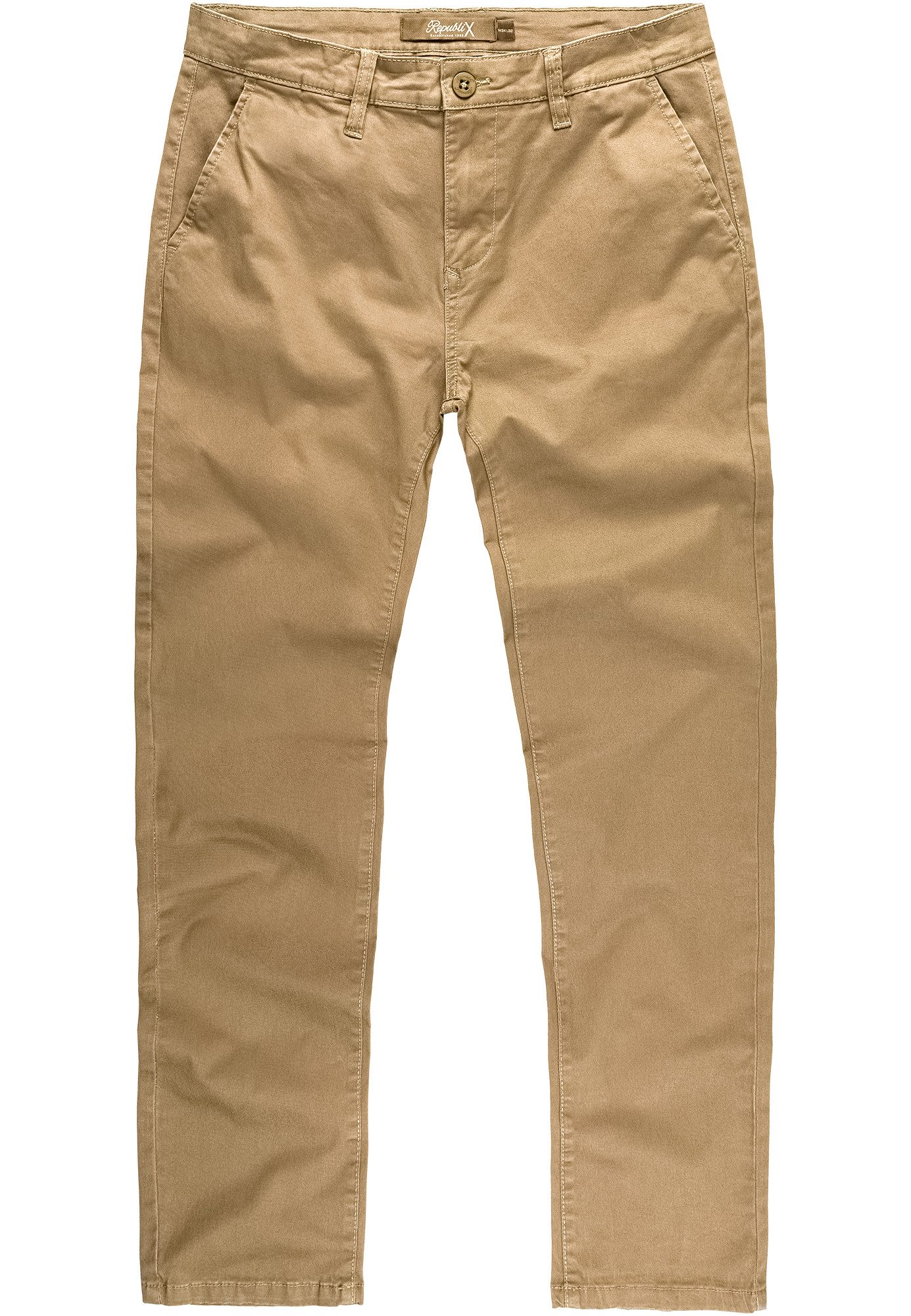 REPUBLIX Chinohose SERGINO Herren Regular Slim Hose Jeans Chino günstig online kaufen