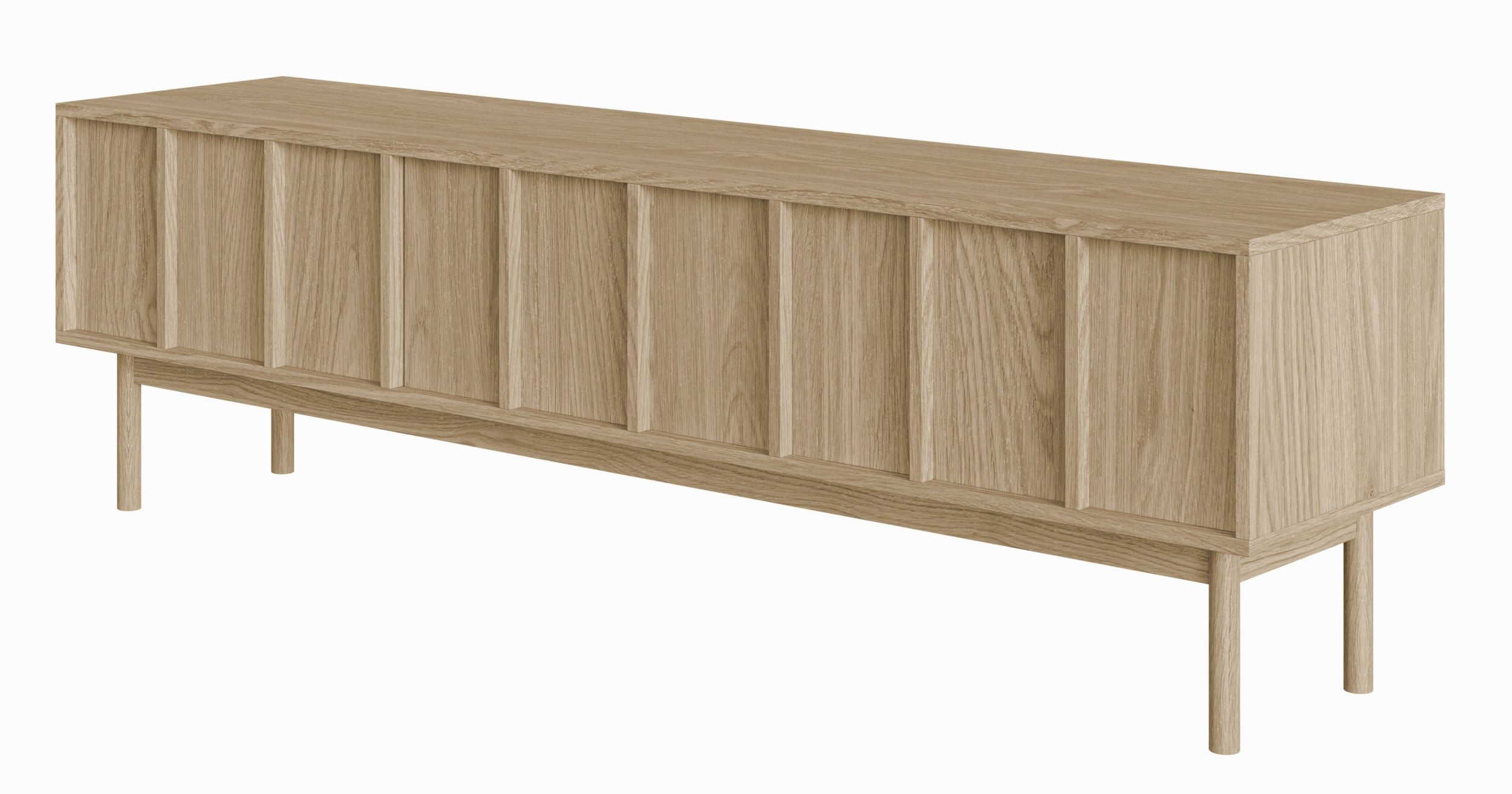 Selsey TV-Schrank NEKSTO mit Schubladen und Holzfüßen, 170 cm