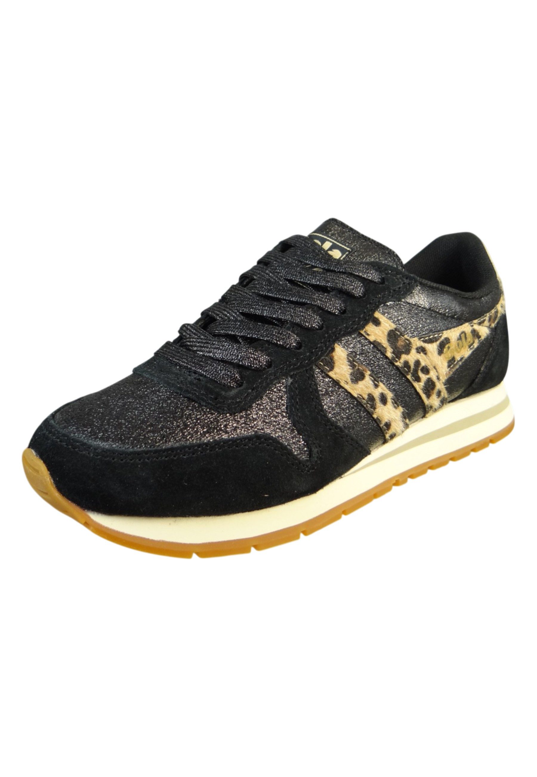 Gola CLB852 BC Black/Leopard/Bone Sneaker