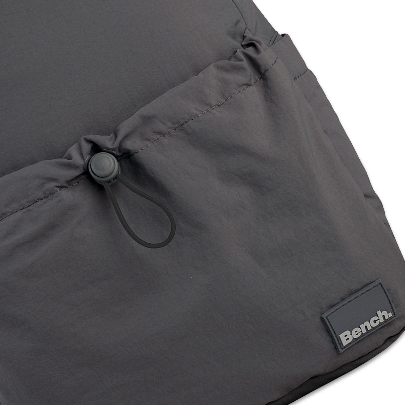 Bench. Rucksack Bench Rucksack grau Nylon washed, Damen Cityrucksack Nylon, washed, grau ca. 12cm hoch