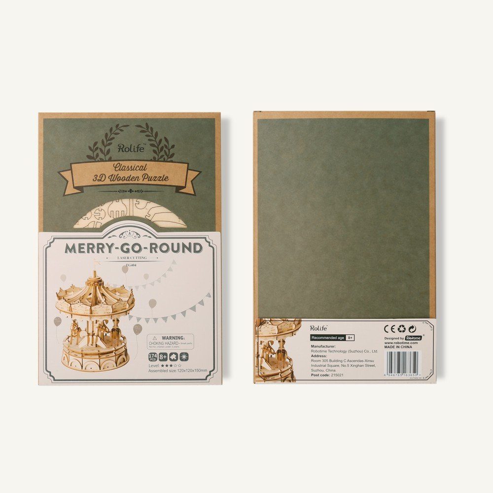 ROLIFE 3D-Puzzle Merry-Go-Round, 174 Puzzleteile günstig online kaufen