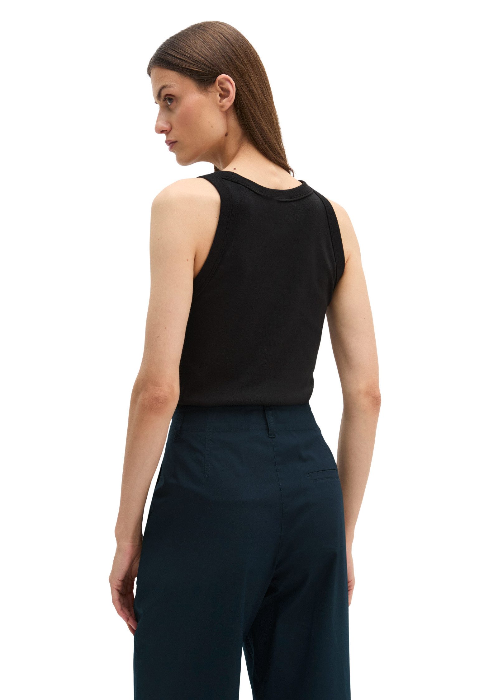 Marc O'Polo T-Shirt aus Rippjersey