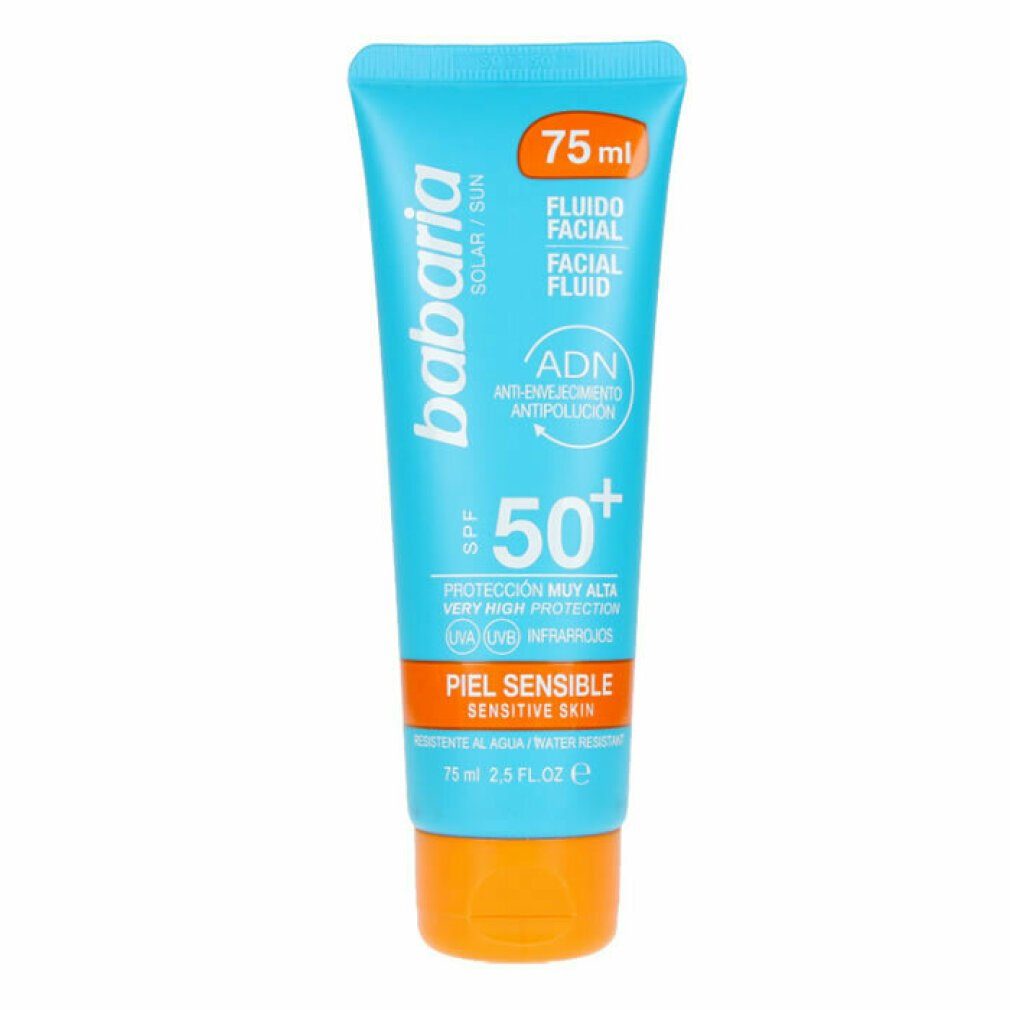 babaria Sonnenschutzcreme Babaria Facial Fluid Sensitive Haut Spf50