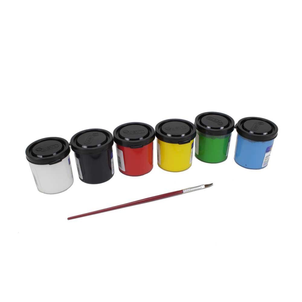 Die Werkkiste Bastelnaturmaterial Die Werkkiste - Acrylfarben Set für Kinder