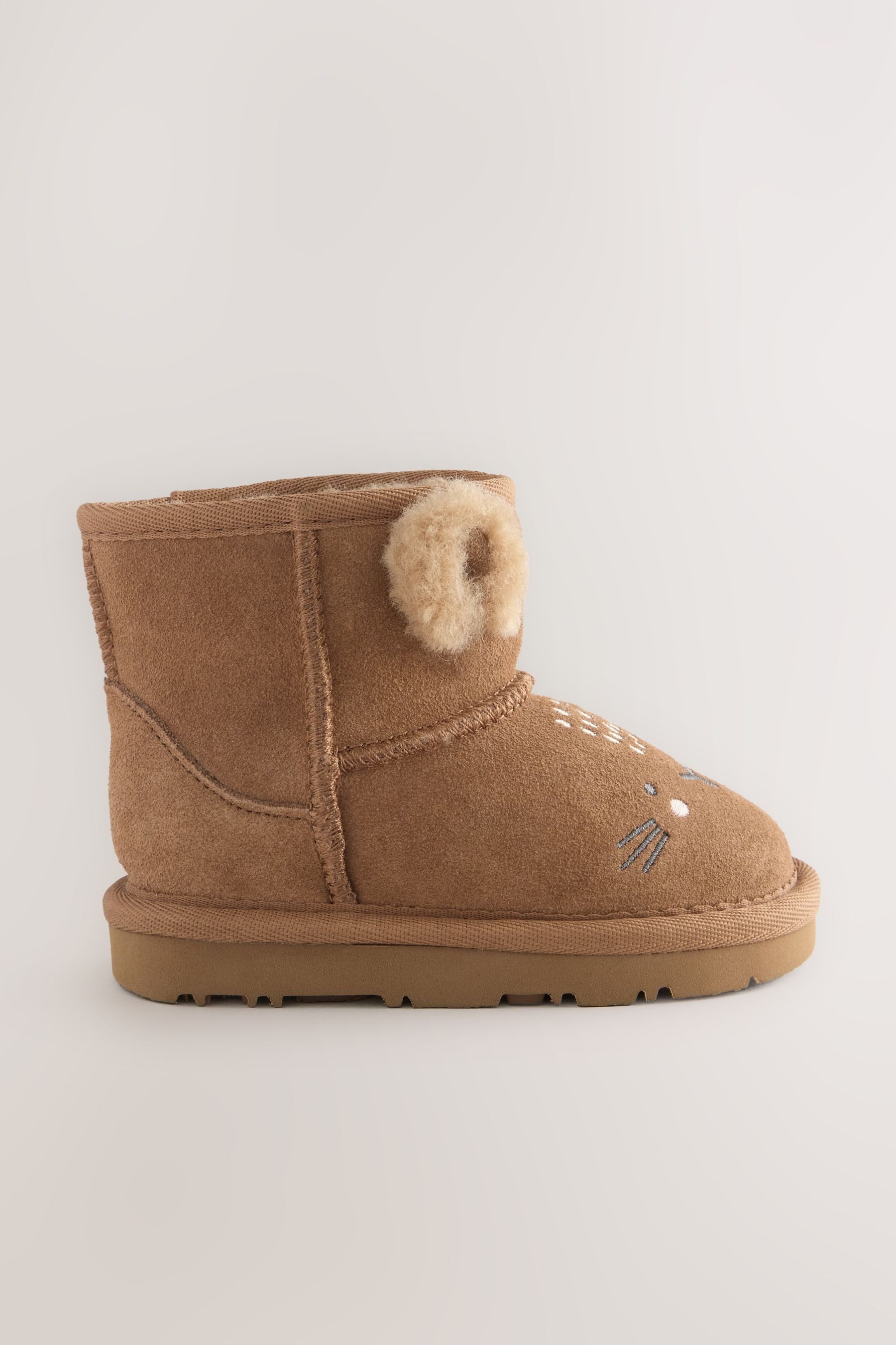 Next Schlupfstiefel aus Veloursleder, Häschen Babystiefel (1-tlg)
