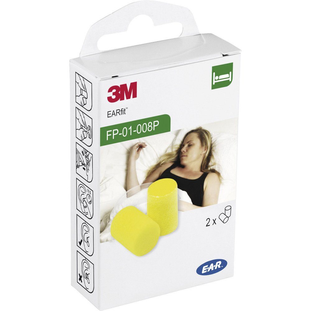 3M Gehörschutzstöpsel 3M EAR FP01008A EARFIT PHARMA-PACKUNG Gehörschutzstöpsel 28 dB einweg
