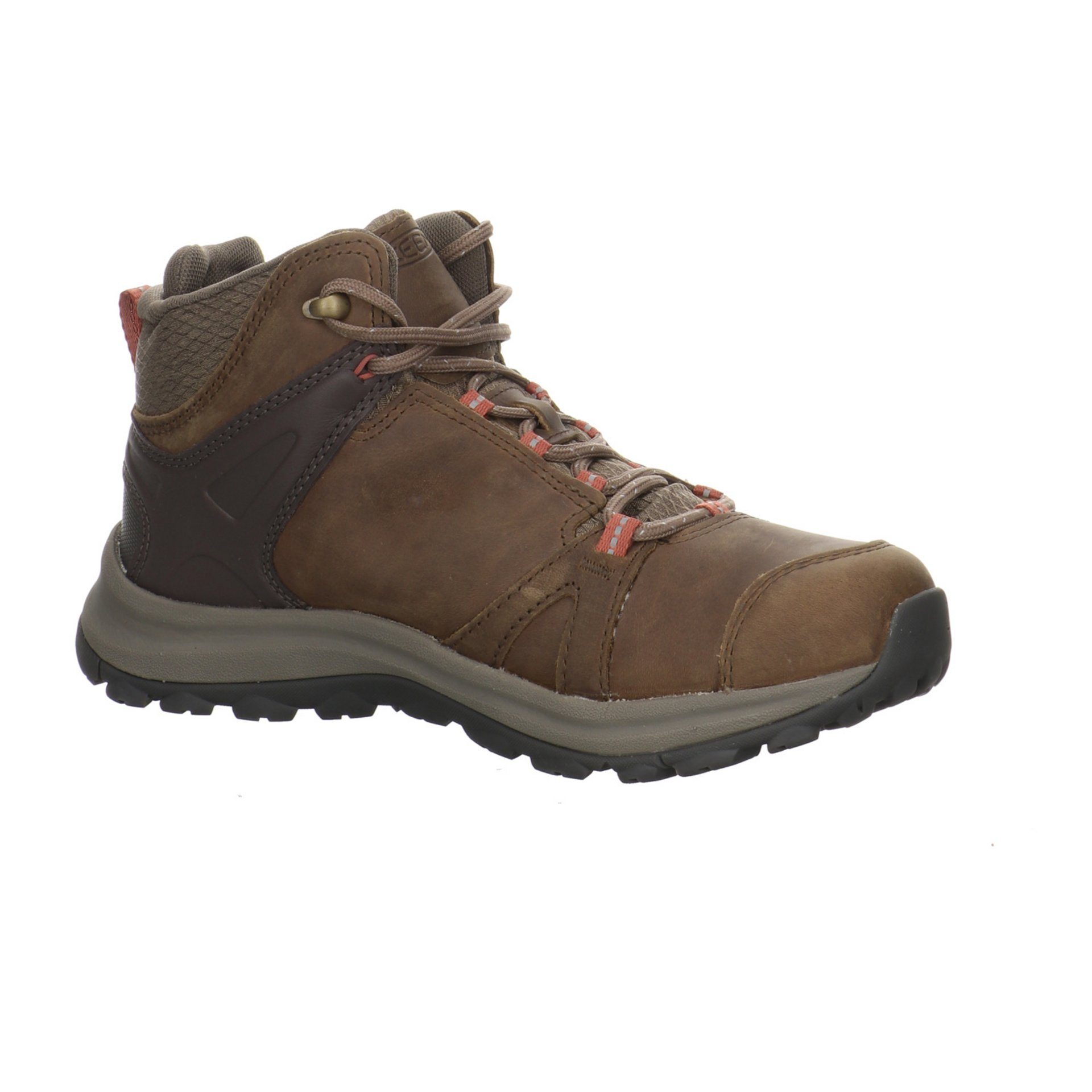 Schuhe Damen Leder-/Textilkombination Outdoor Terradora Outdoorschuh ll Brindle/Redwood Keen Outdoorschuh